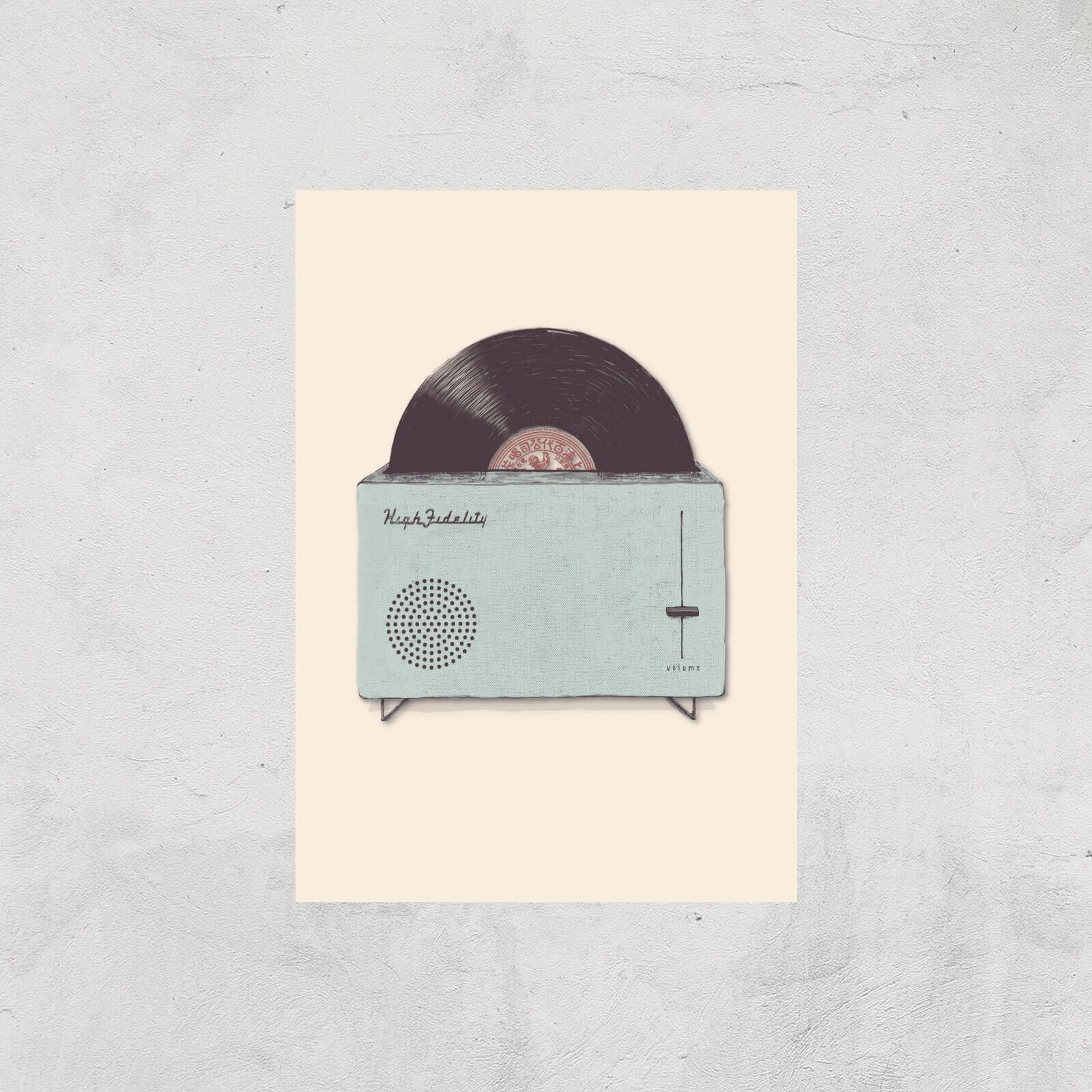 Florent Bodart High Fidelity Art Print - A2 - Print Only