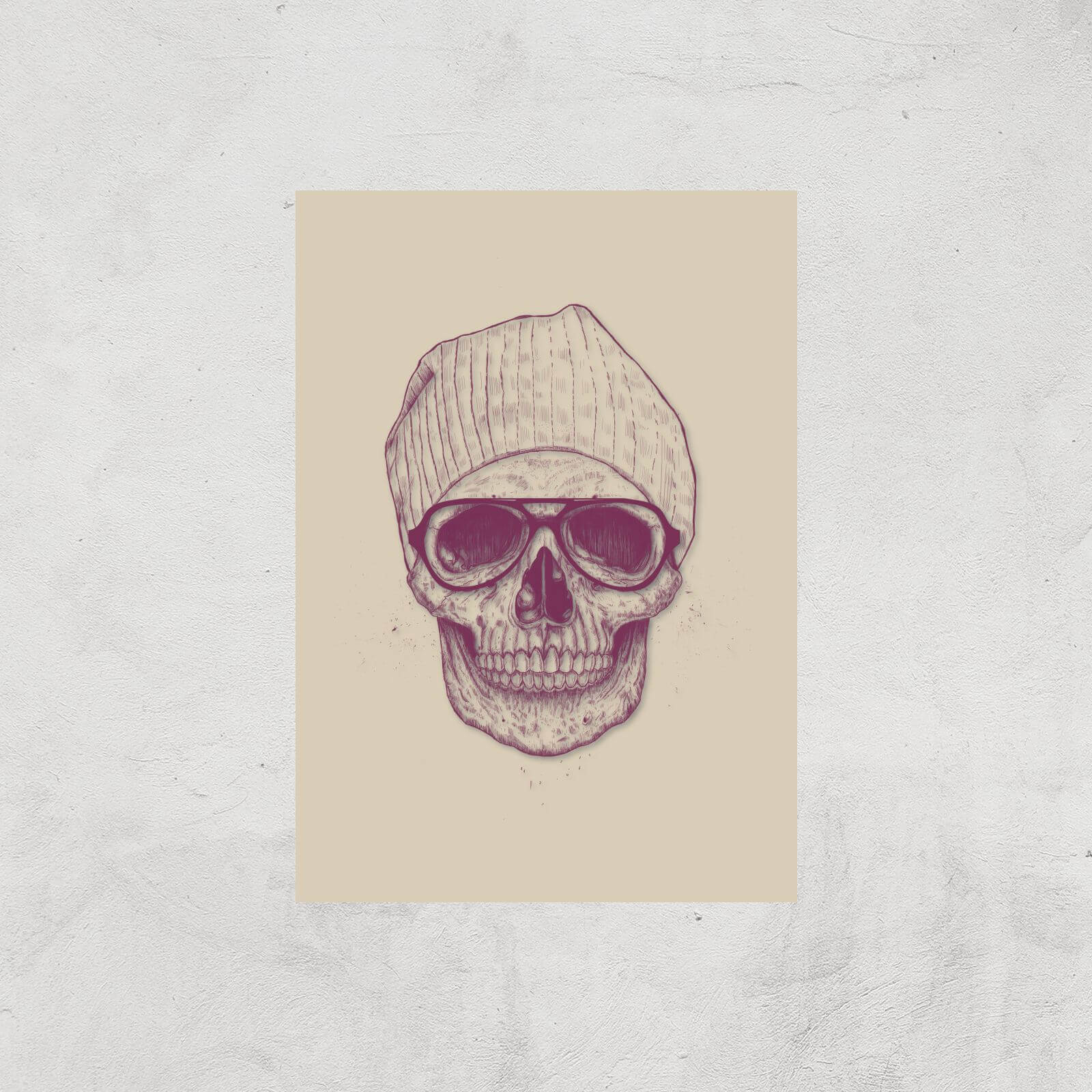 Balazs Solti Skull Art Print - A2 - Print Only
