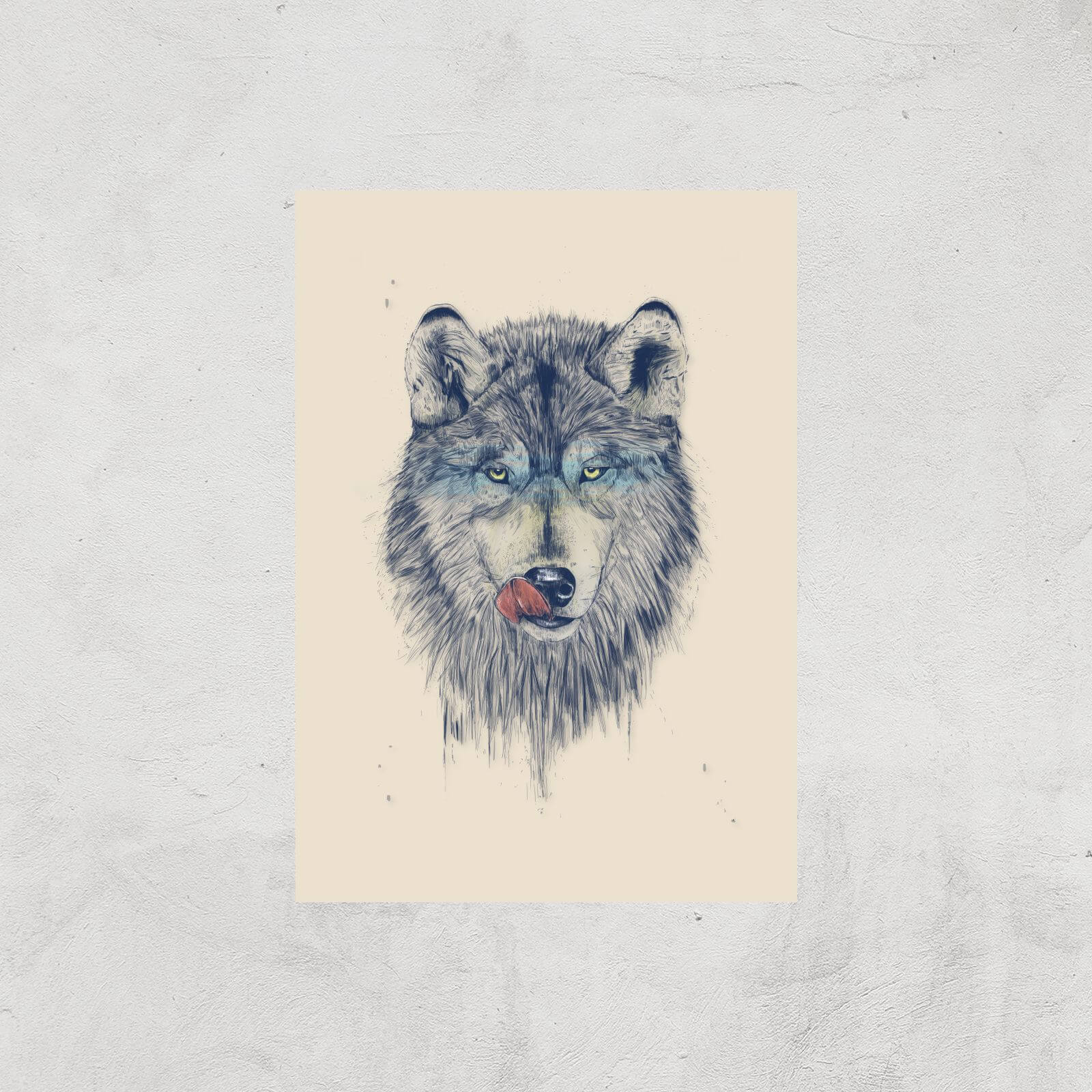 Balazs Solti Wolf Eyes Art Print - A2 - Print Only