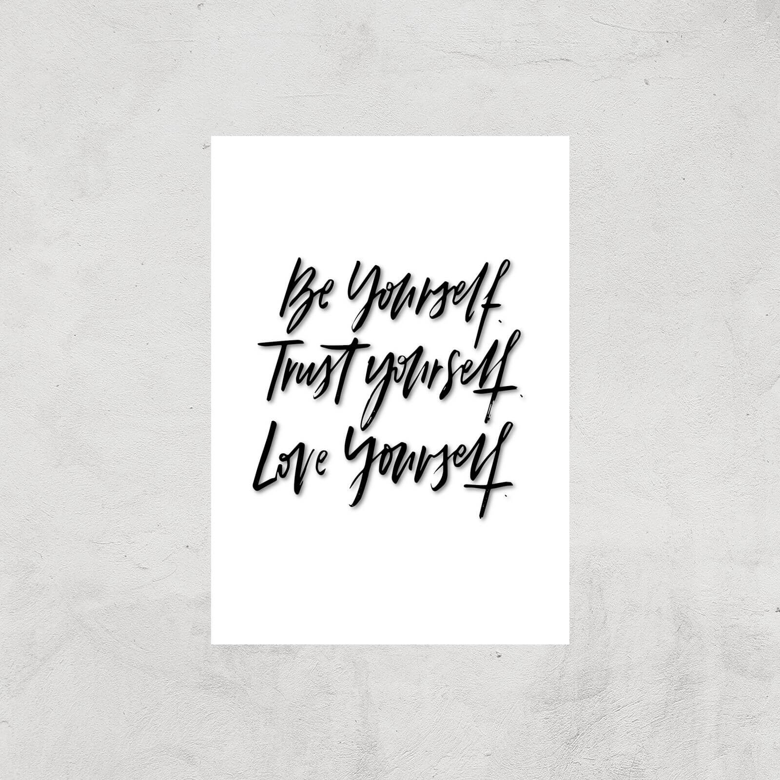 PlanetA444 Be Yourself Art Print - A2 - Print Only