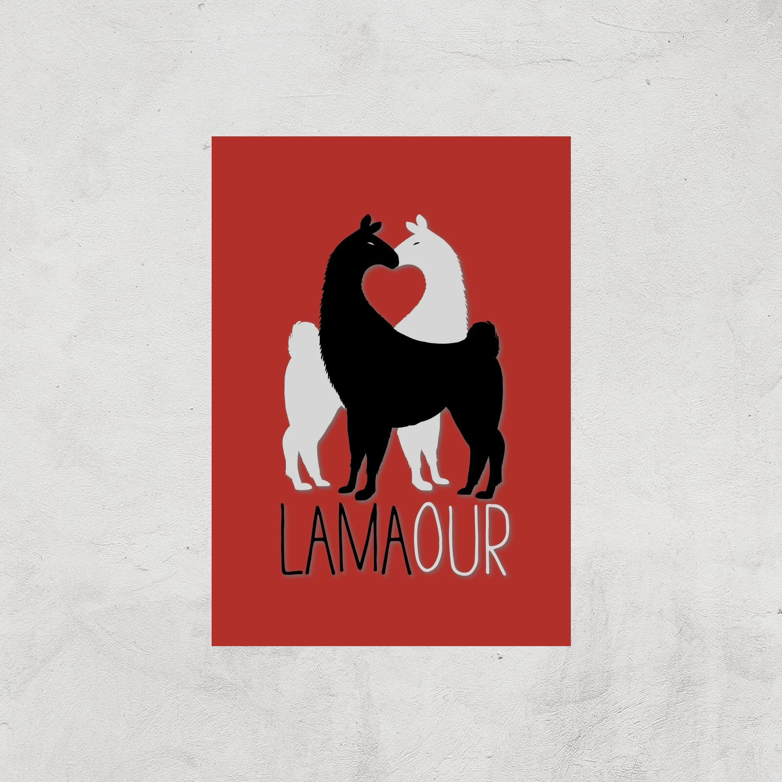 Lamaour Art Print - A2 - Print Only