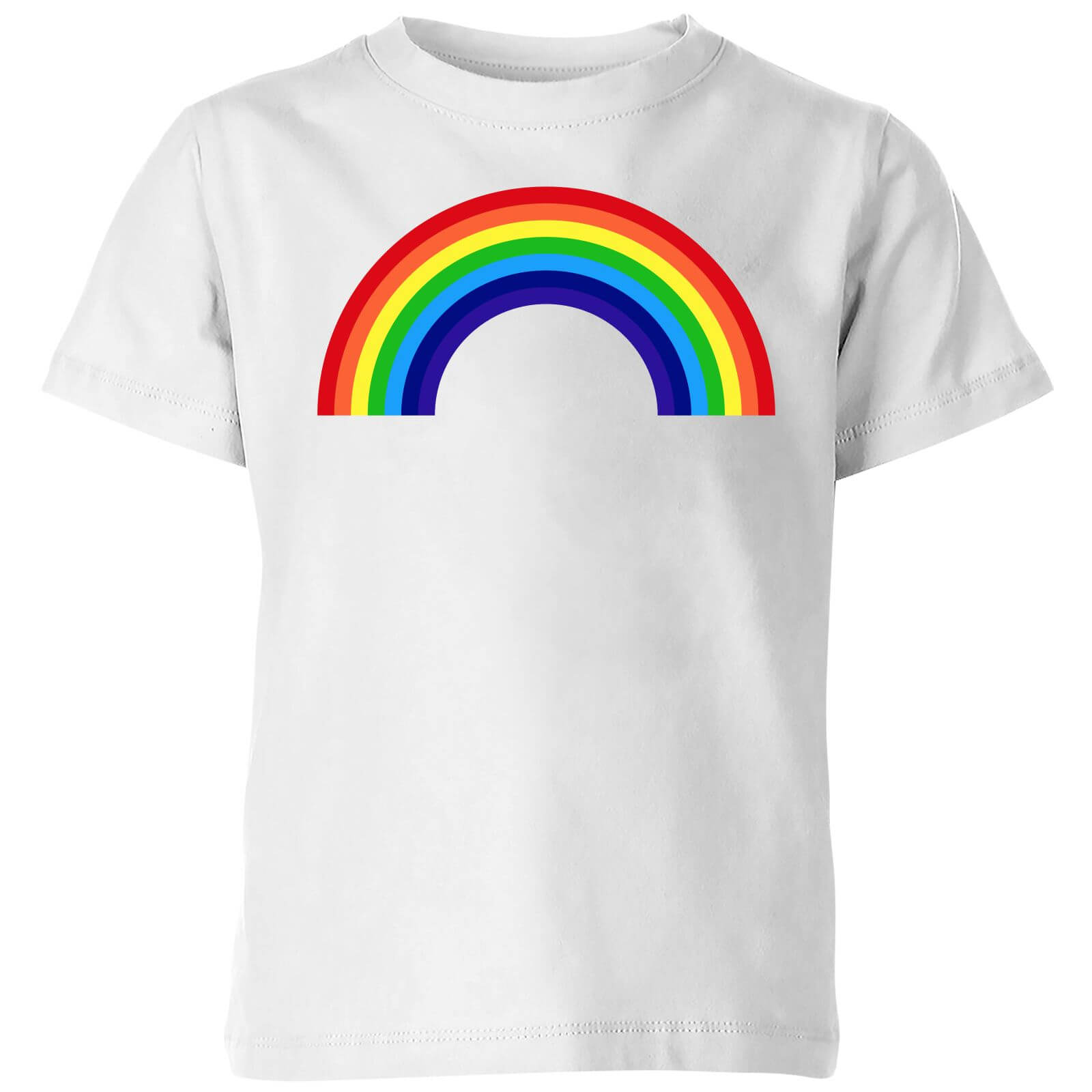 Classic Rainbow Kids' T-Shirt - White - 3-4 Years - White