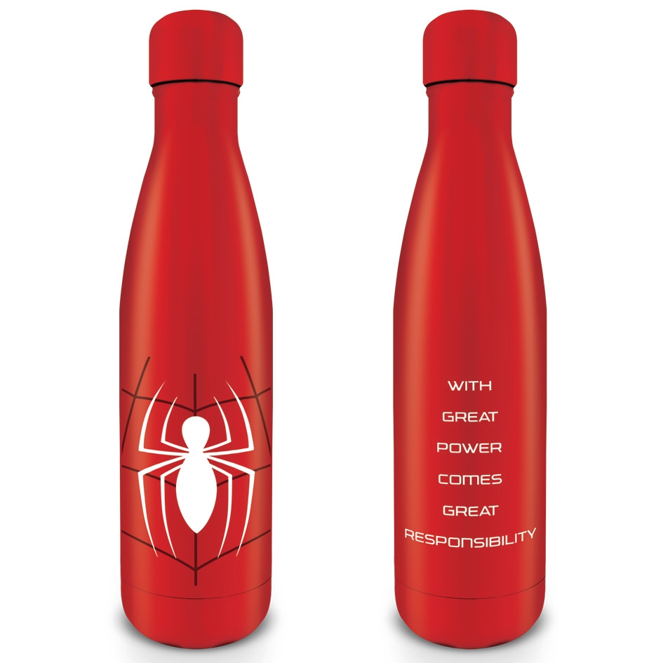 Image of Marvel Spider-Man Torso Metal Drink Bottle