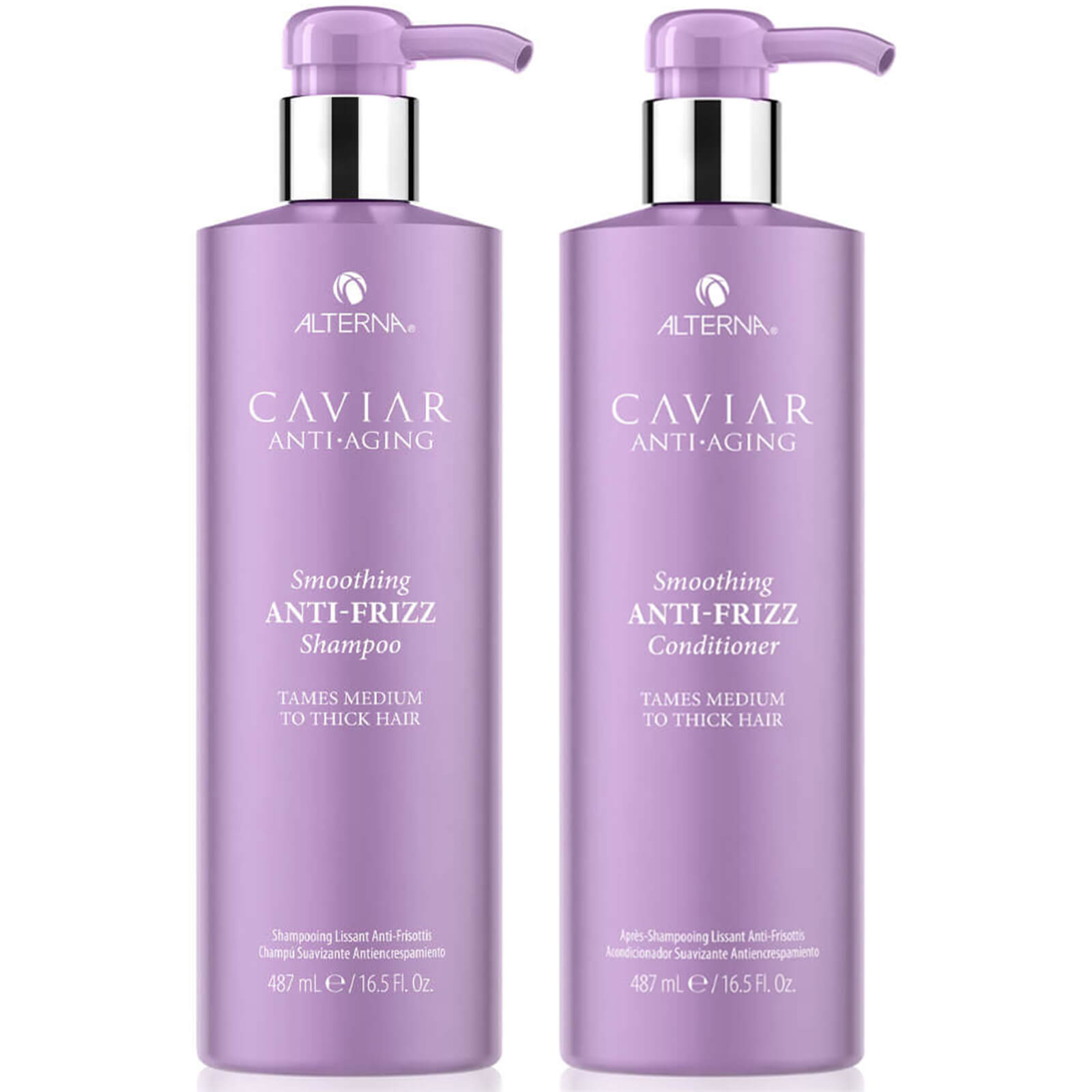 Alterna Caviar Smoothing Anti-Frizz Shampoo and Conditioner 16.5 oz