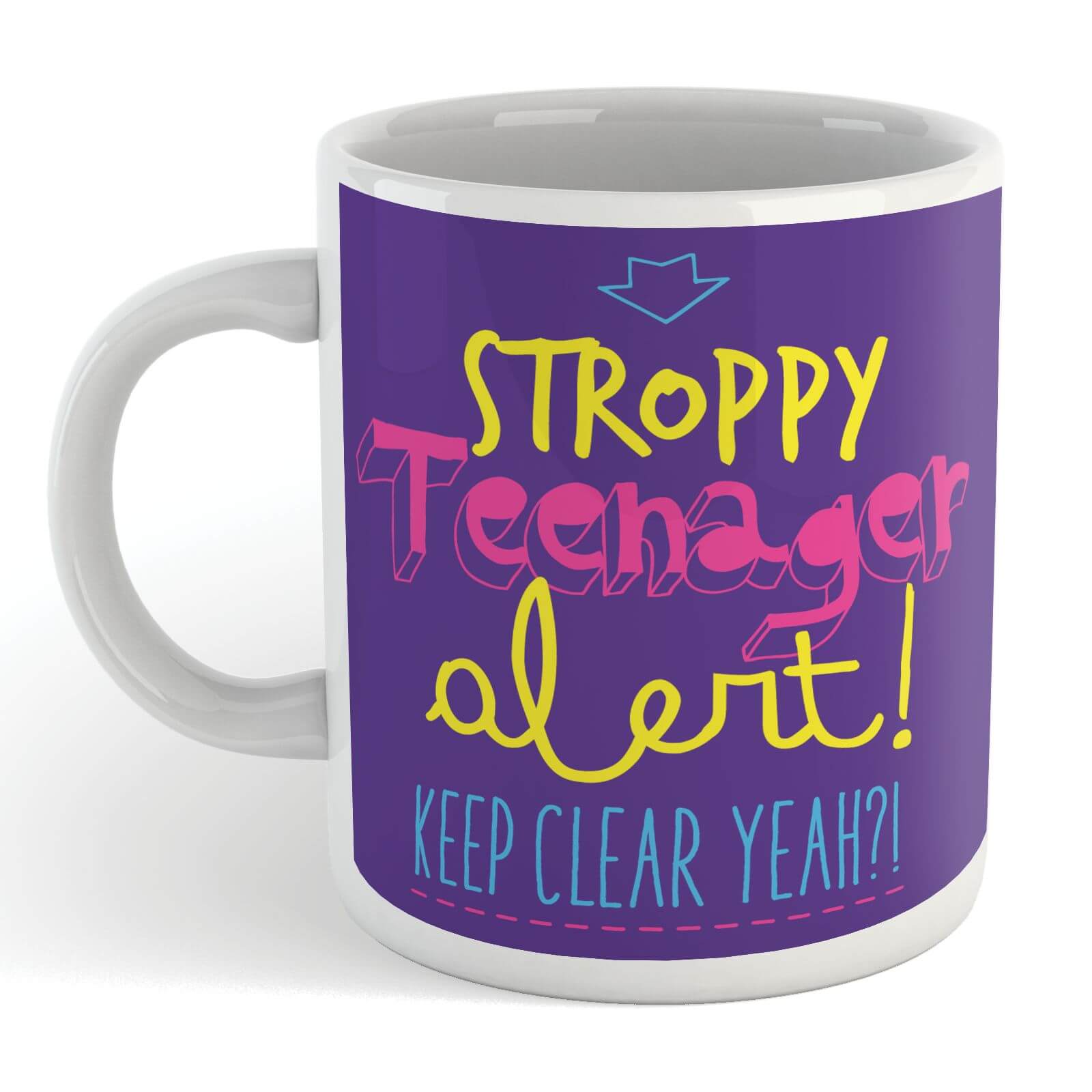 Stroppy Teenager Alert! Mug