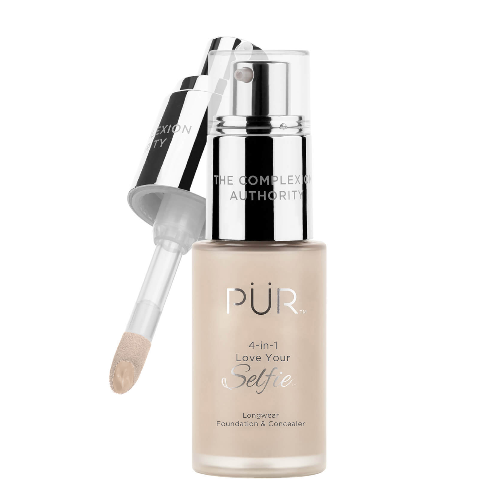 PÜR 4-in-1 Love Your Selfie Longwear Foundation and Concealer 30ml (Various Shades) - MN1/Ivory Beige