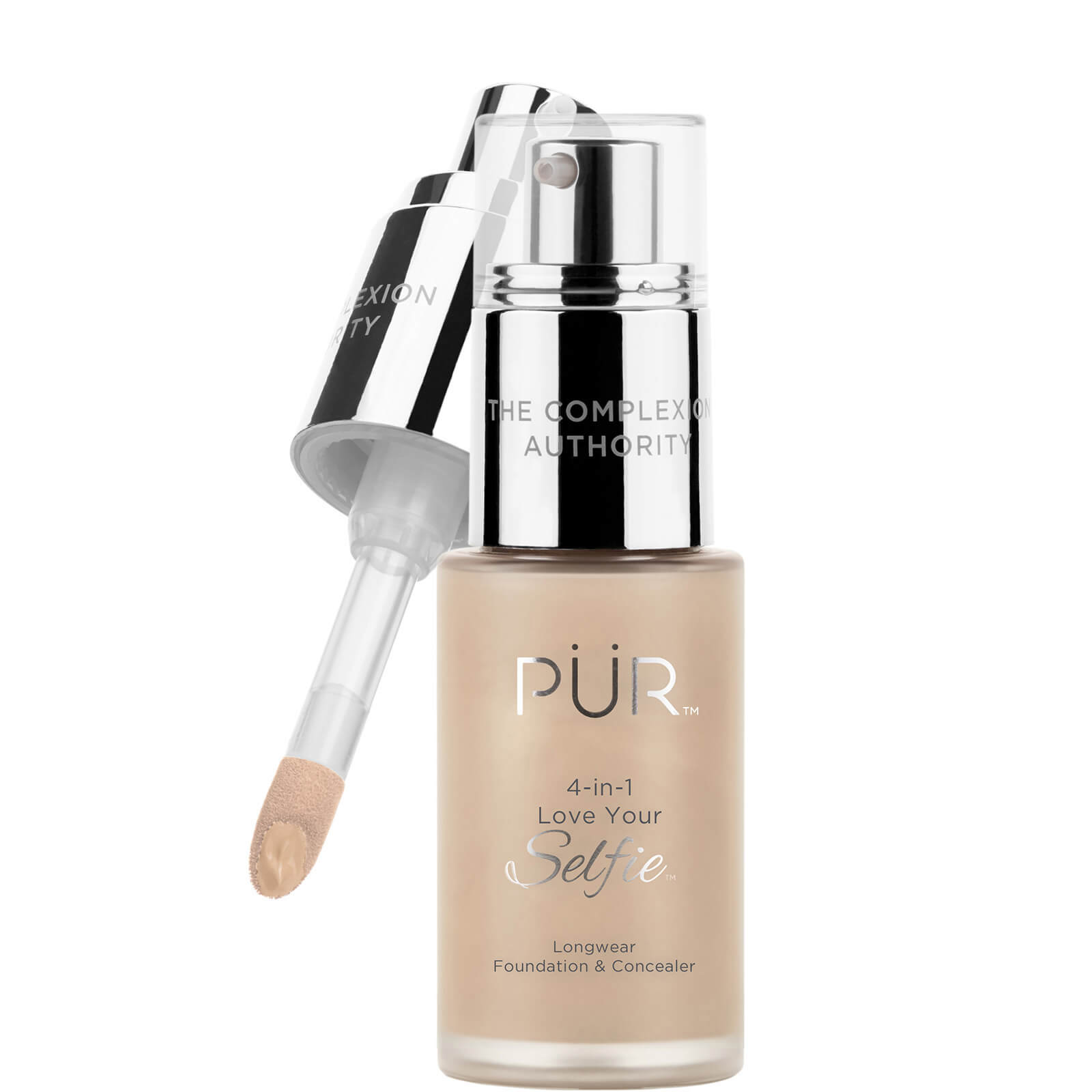 PÜR 4-in-1 Love Your Selfie Longwear Foundation and Concealer 30ml (Various Shades) - MG5/Almond