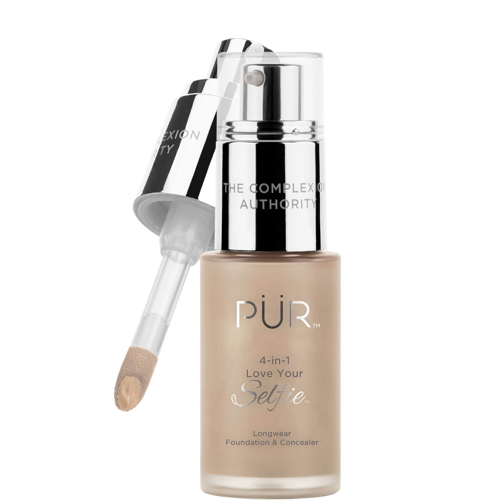 PÜR 4-in-1 Love Your Selfie Longwear Foundation and Concealer 30ml (Various Shades) - TN1/Latte