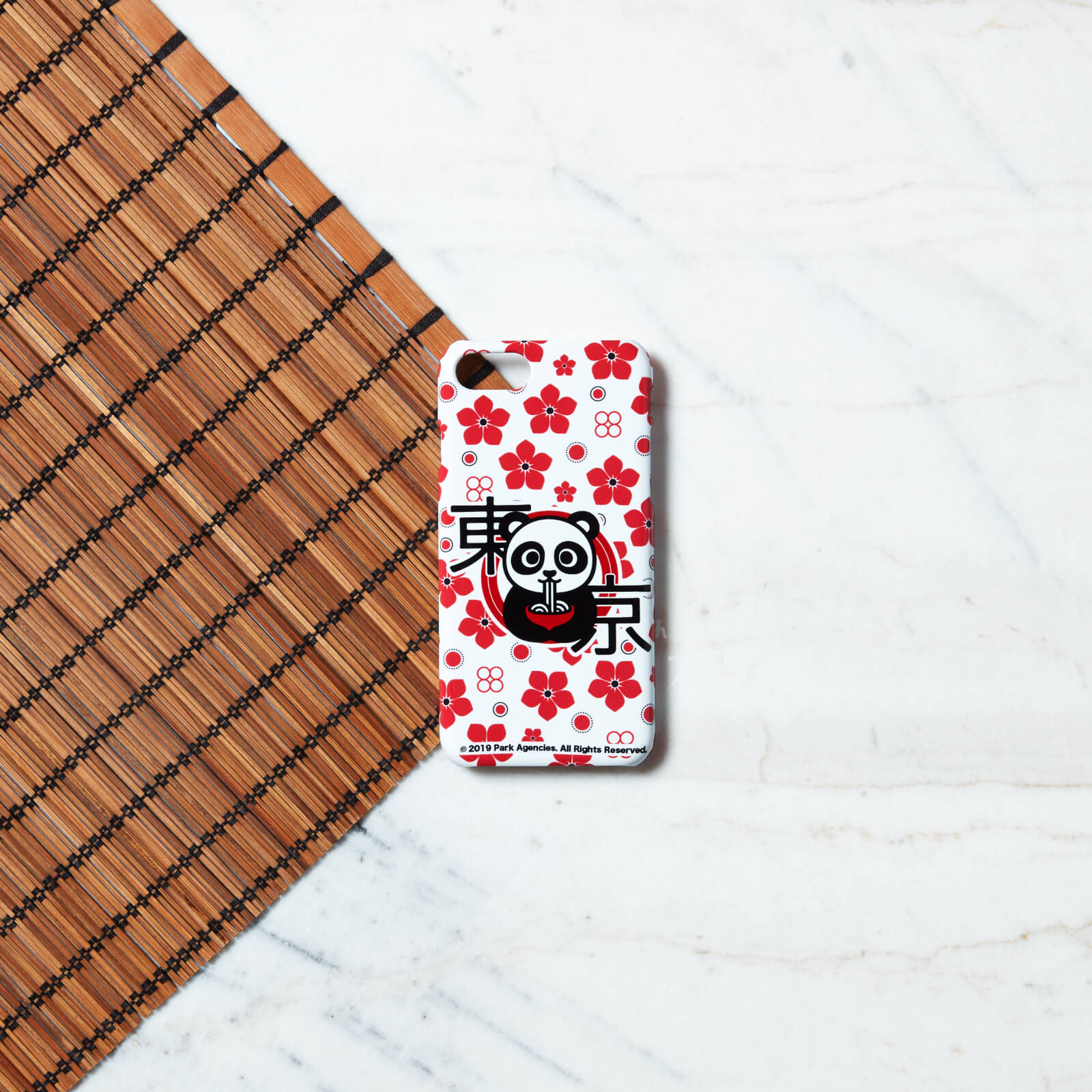 Ramen Ramen Panda Floral Phone Case for iPhone and Android - iPhone XS - Snap Case - Matte