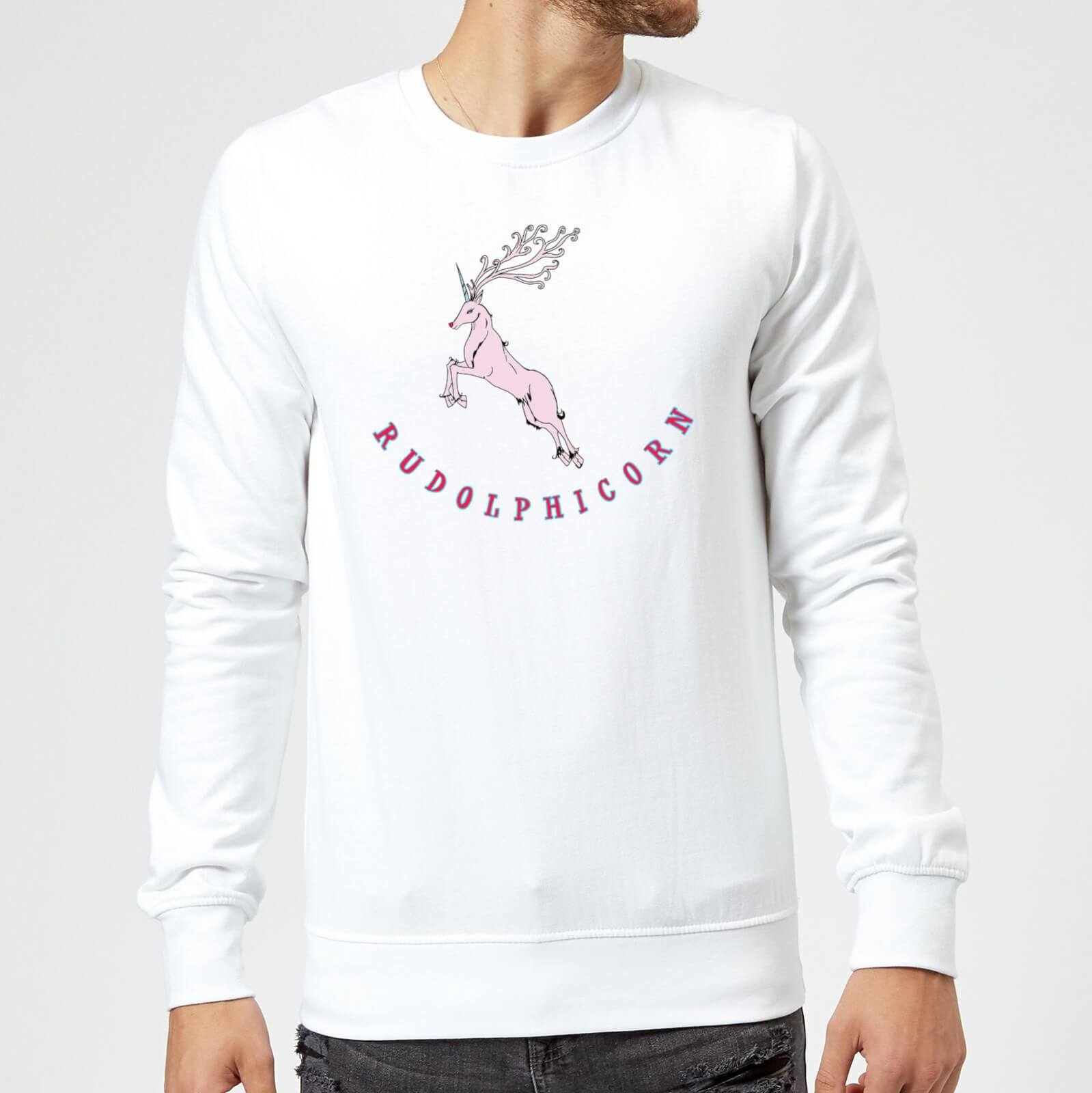 Rudolphicorn Sweatshirt - White - S - White