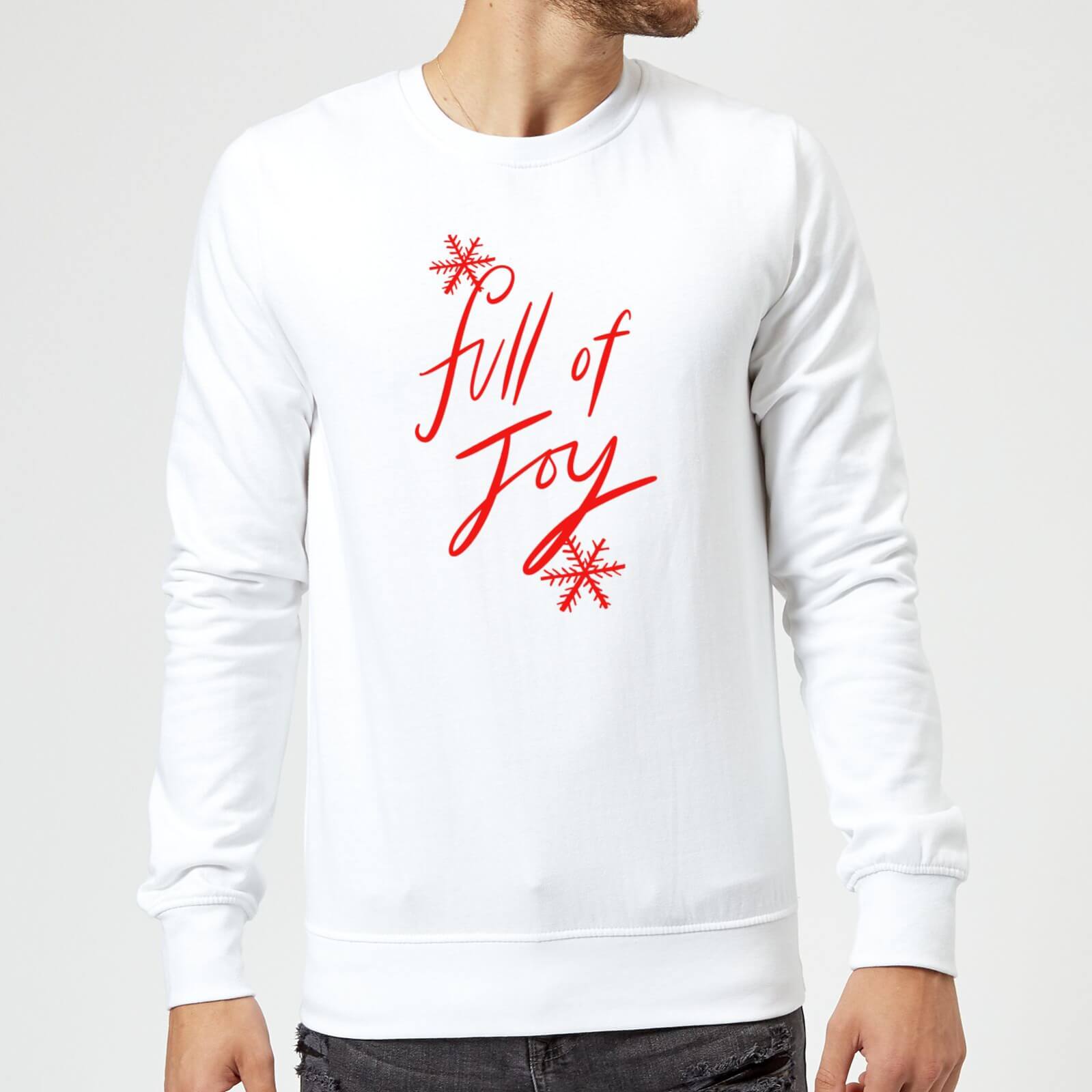 Full Of Joy Sweatshirt - White - S - White