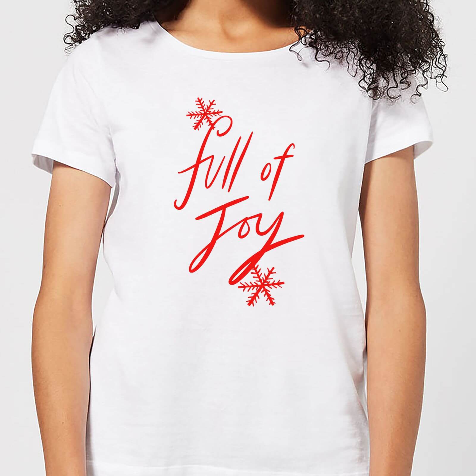 Full Of Joy Women's T-Shirt - White - S - White