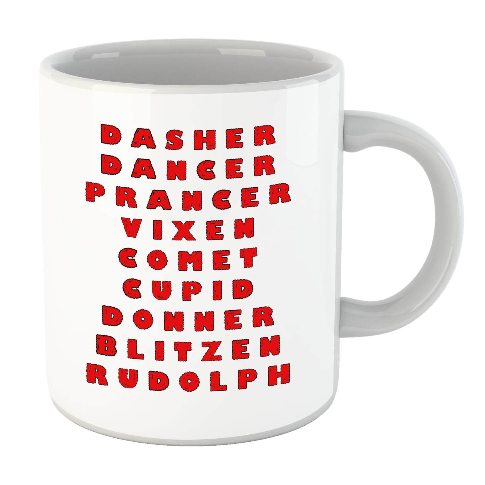 Reindeer Line Up Mug
