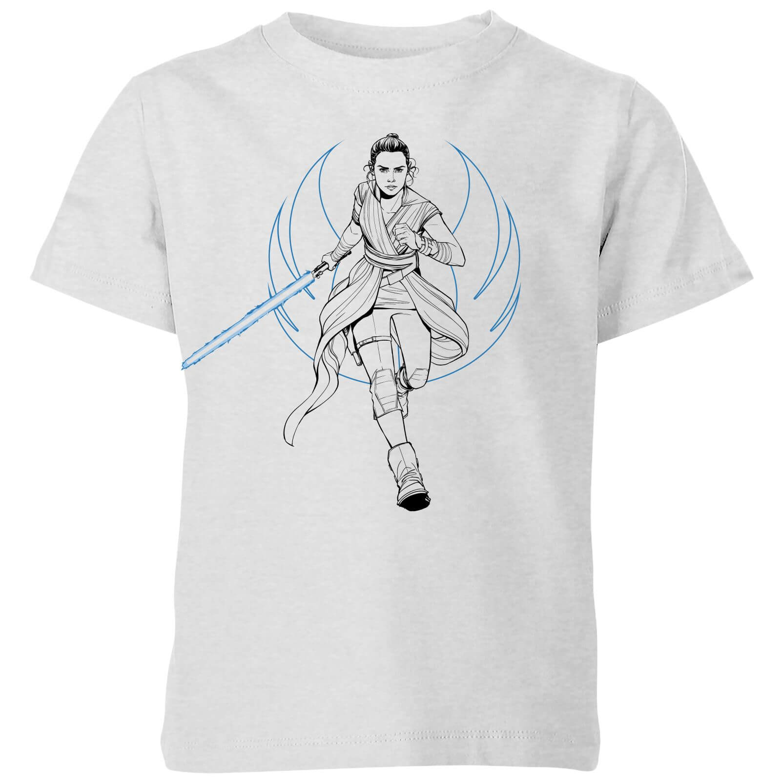 

The Rise of Skywalker T-Shirt Rey - Grigio - Bambini - 3-4 Anni - Grigio