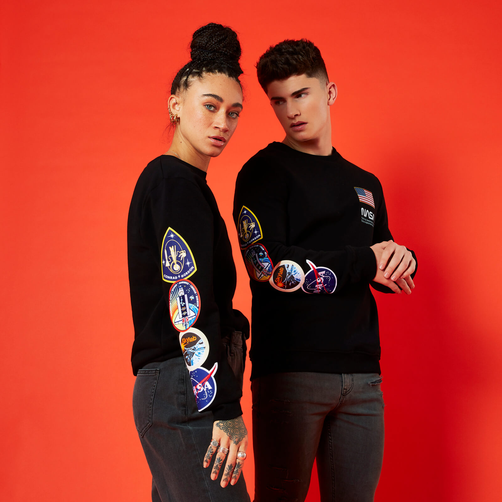 

Sweat-Shirt NASA Mission - Noir - Unisexe - XXL