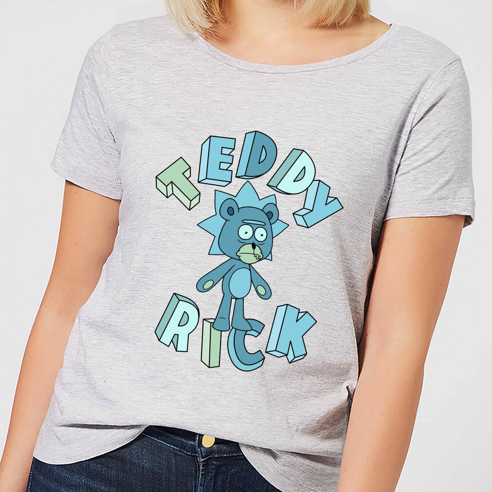 

Rick and Morty Teddy Rick Women's T-Shirt - Grey - XS
