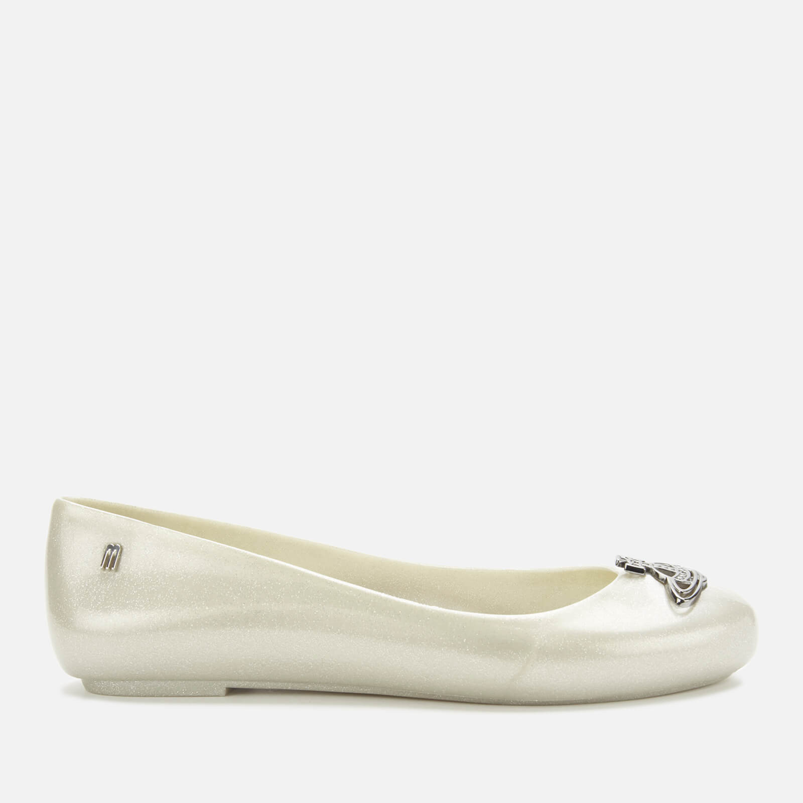Vivienne Westwood for Melissa Women's Space Love 23 Ballet Flats - Moon Shimmer Cut Out Orb - UK 4