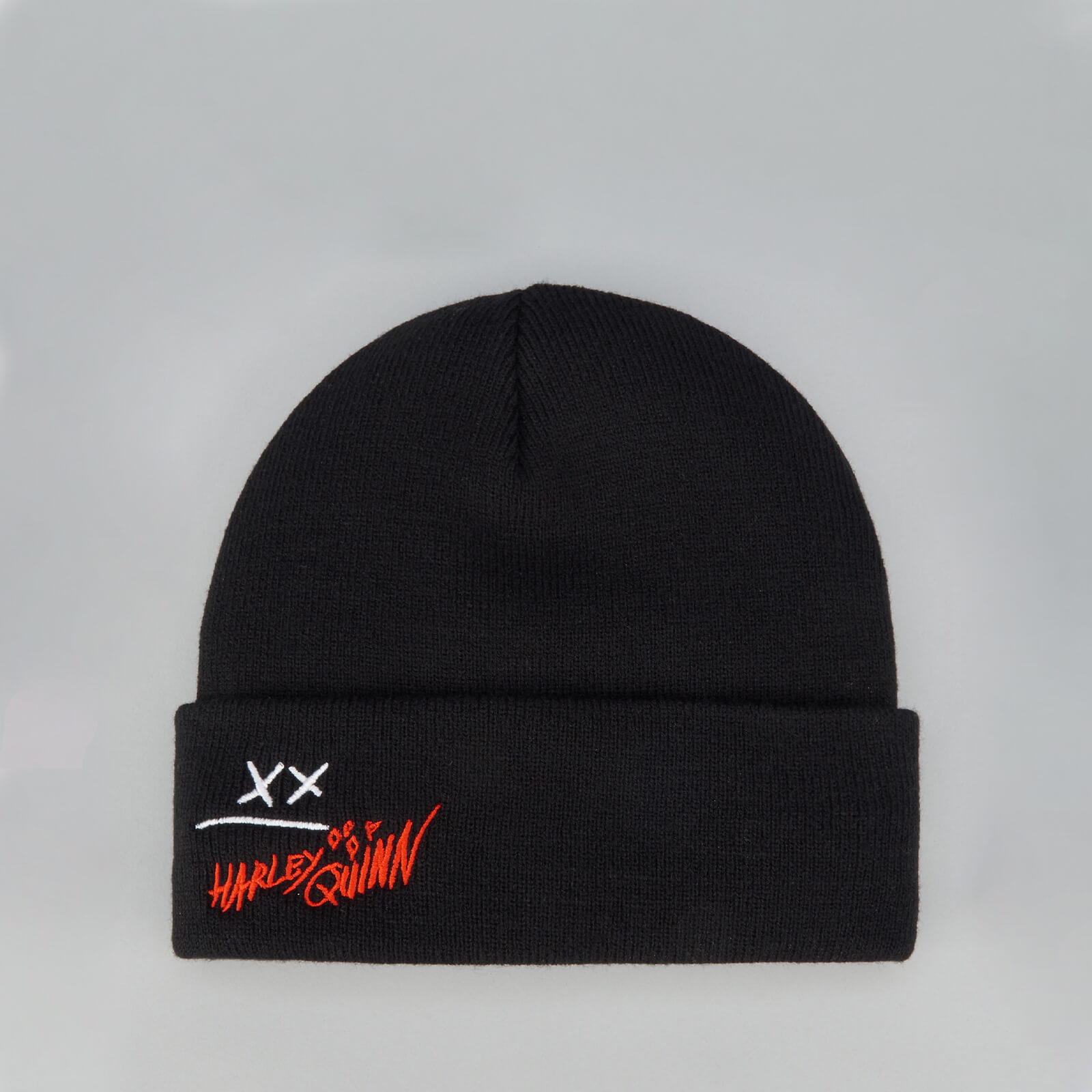 

Cappello Harley Quinn Beanie con ricamo - Nero