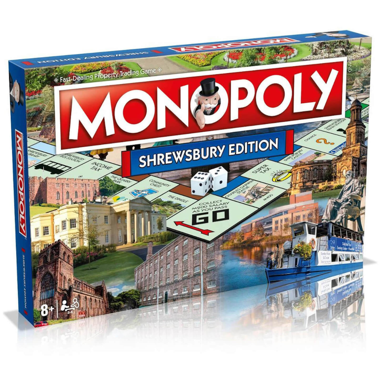Monopoly Board Game - Shrewsbury Edition