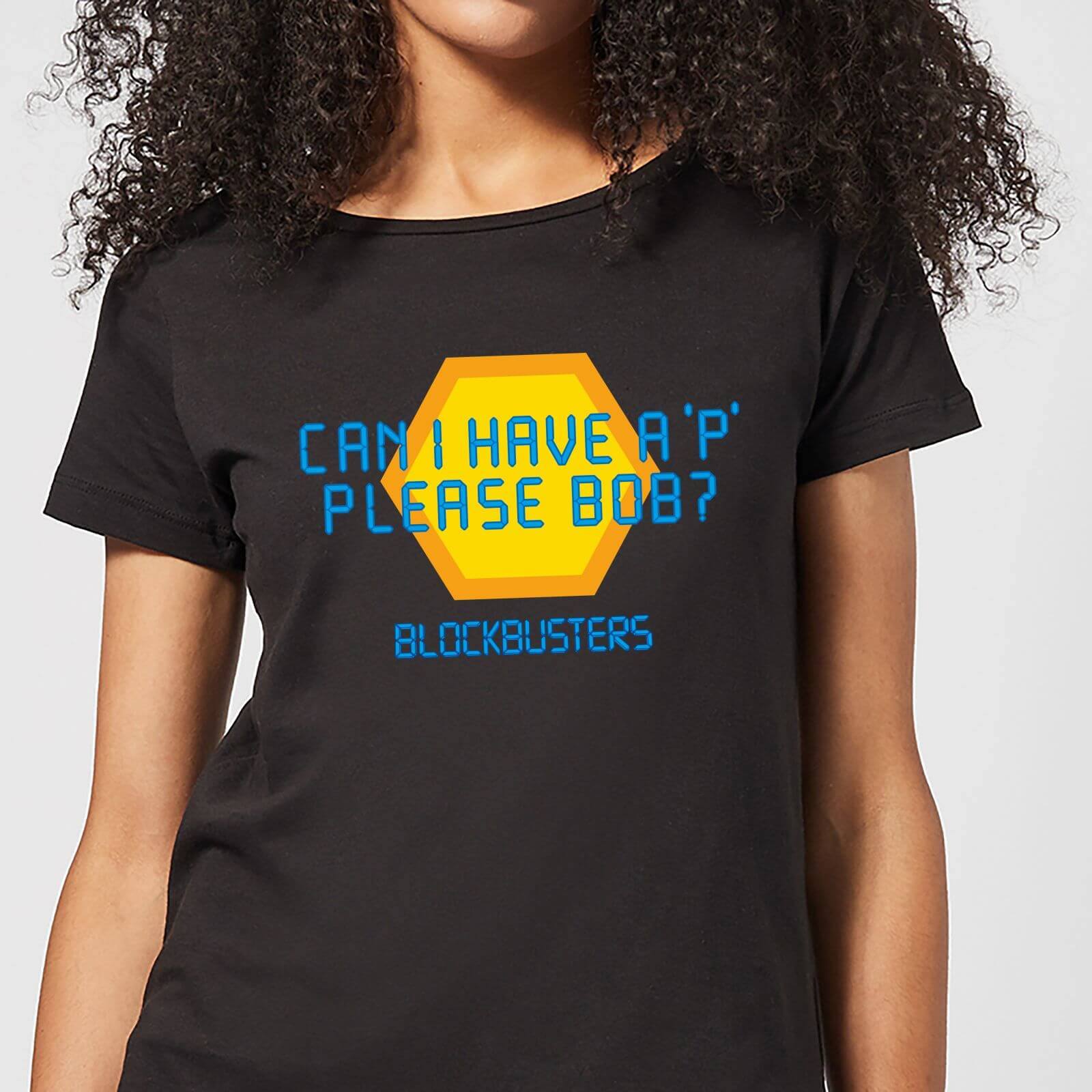Blockbusters Can I Have A 'P' Please Bob? Women's T-Shirt - Black - S - Black
