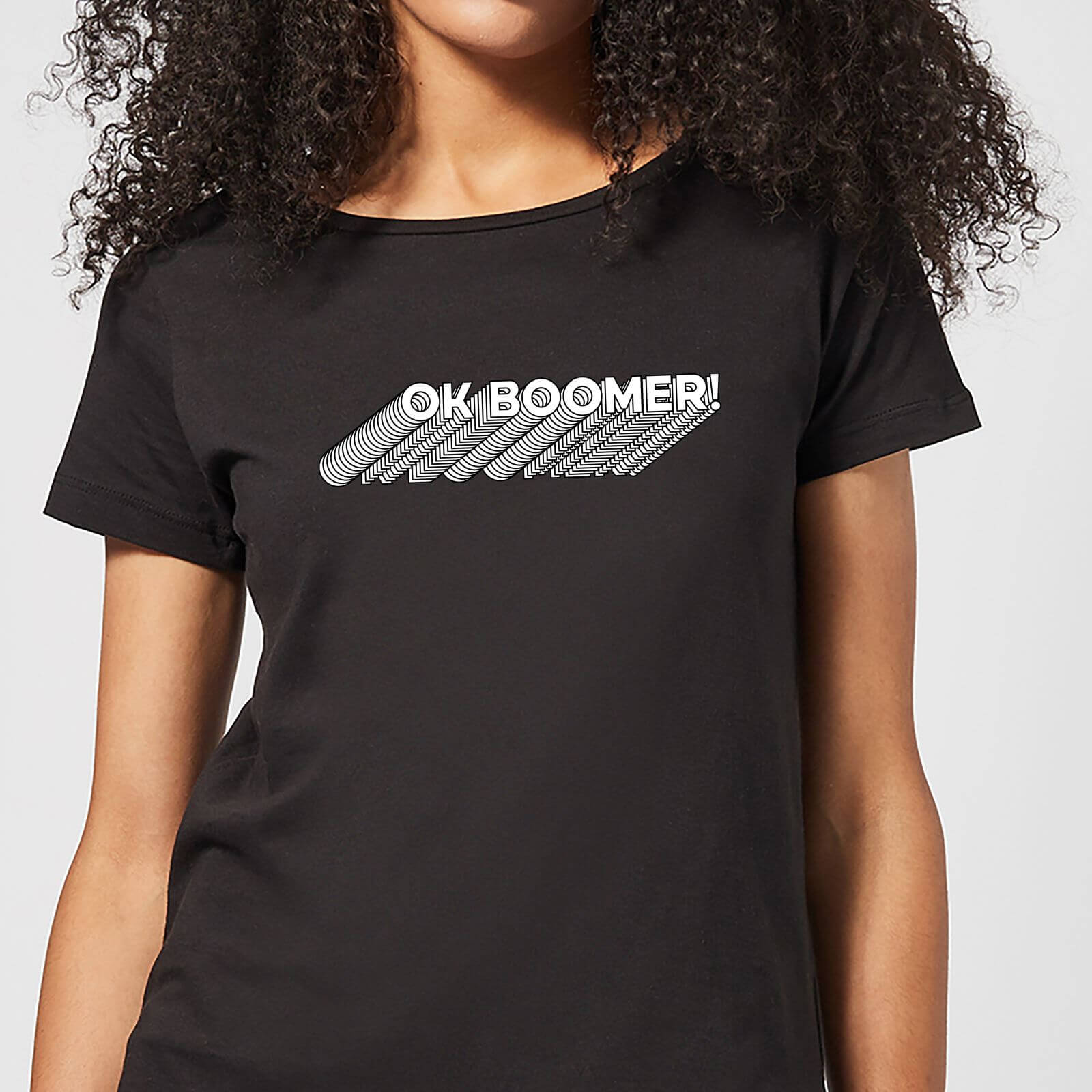 Ok Boomer Repeat Women's T-Shirt - Black - S - Black