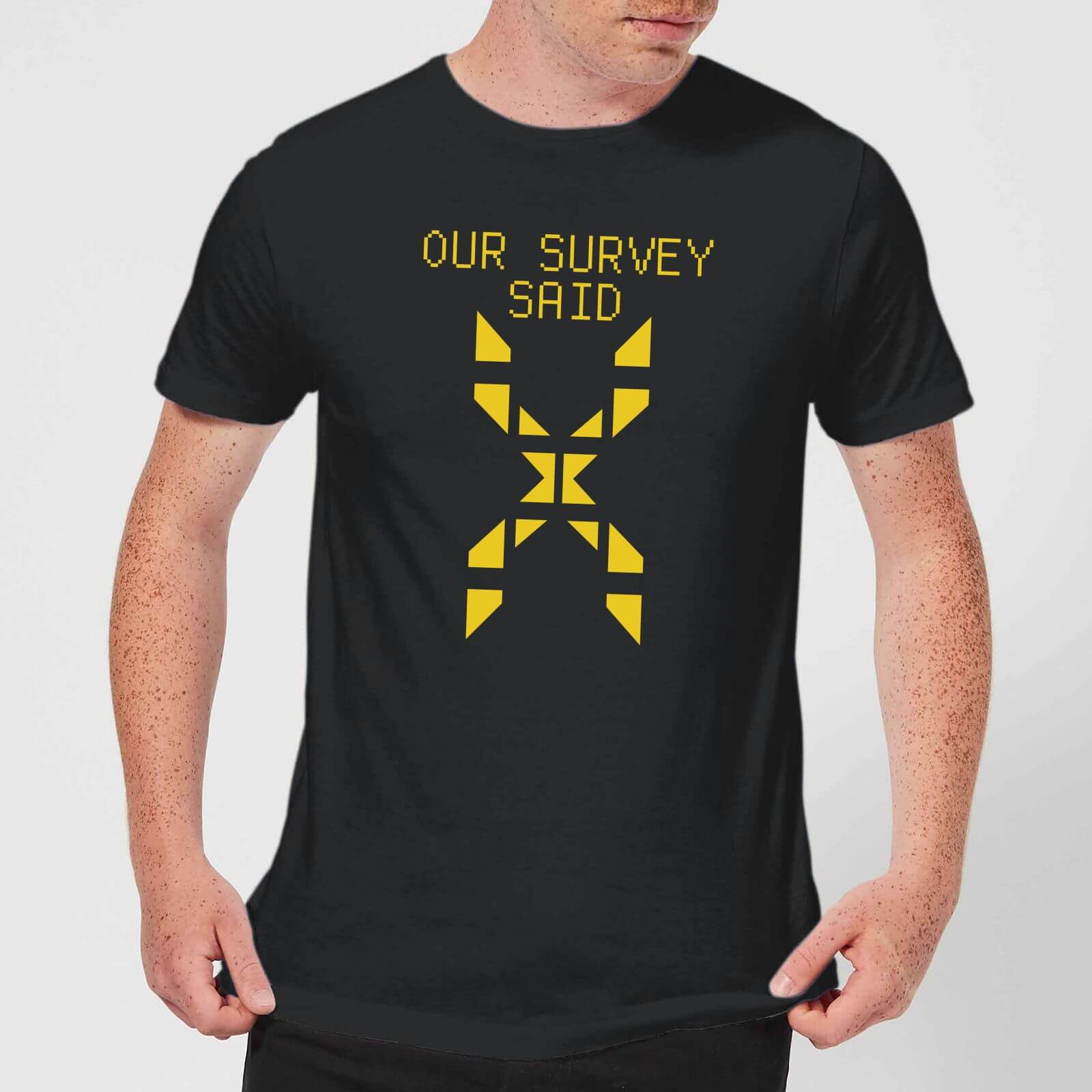 Family Fortunes Our Survey Said Men's T-Shirt - Black - S - Black