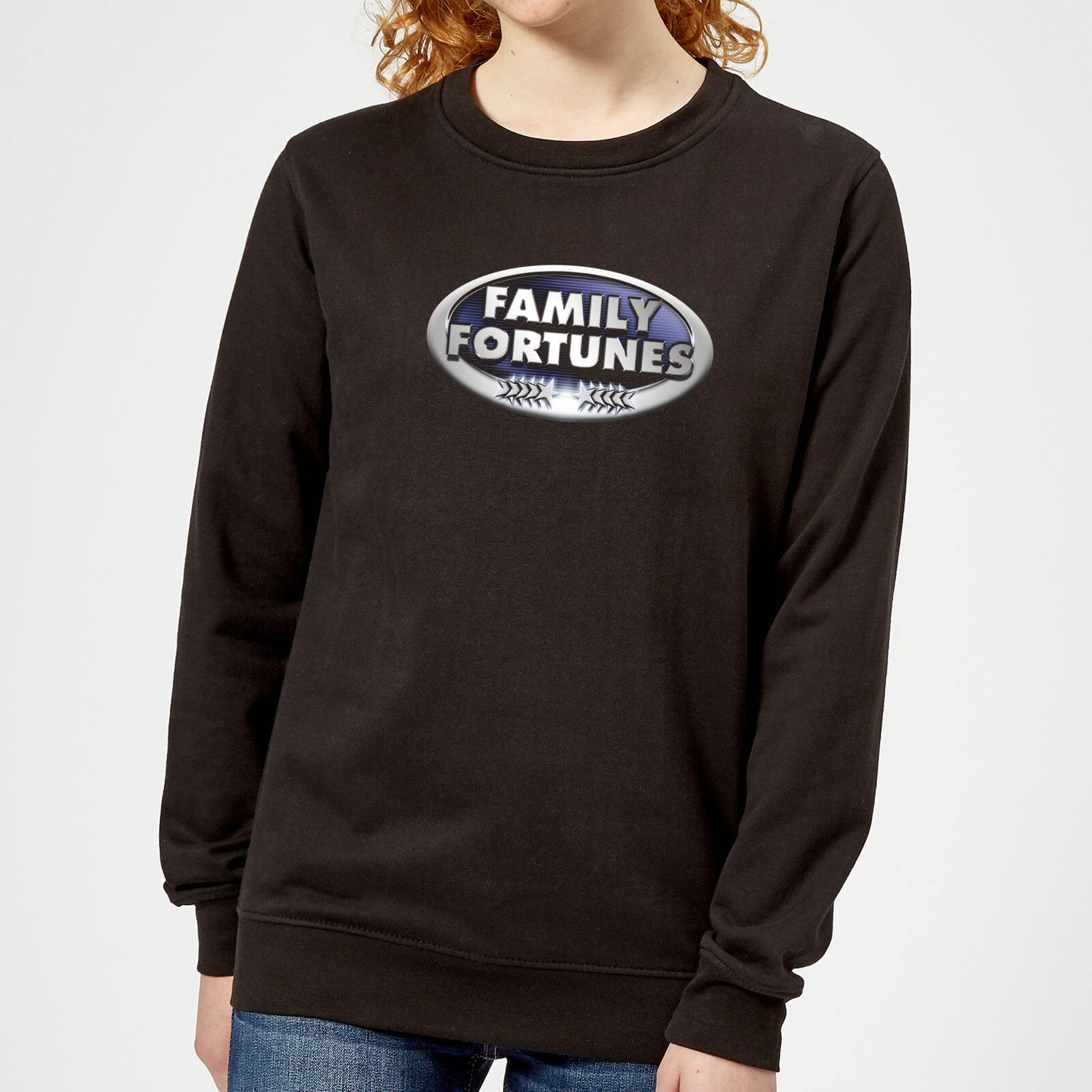 Family Fortunes Logo Women's Sweatshirt - Black - XS - Black
