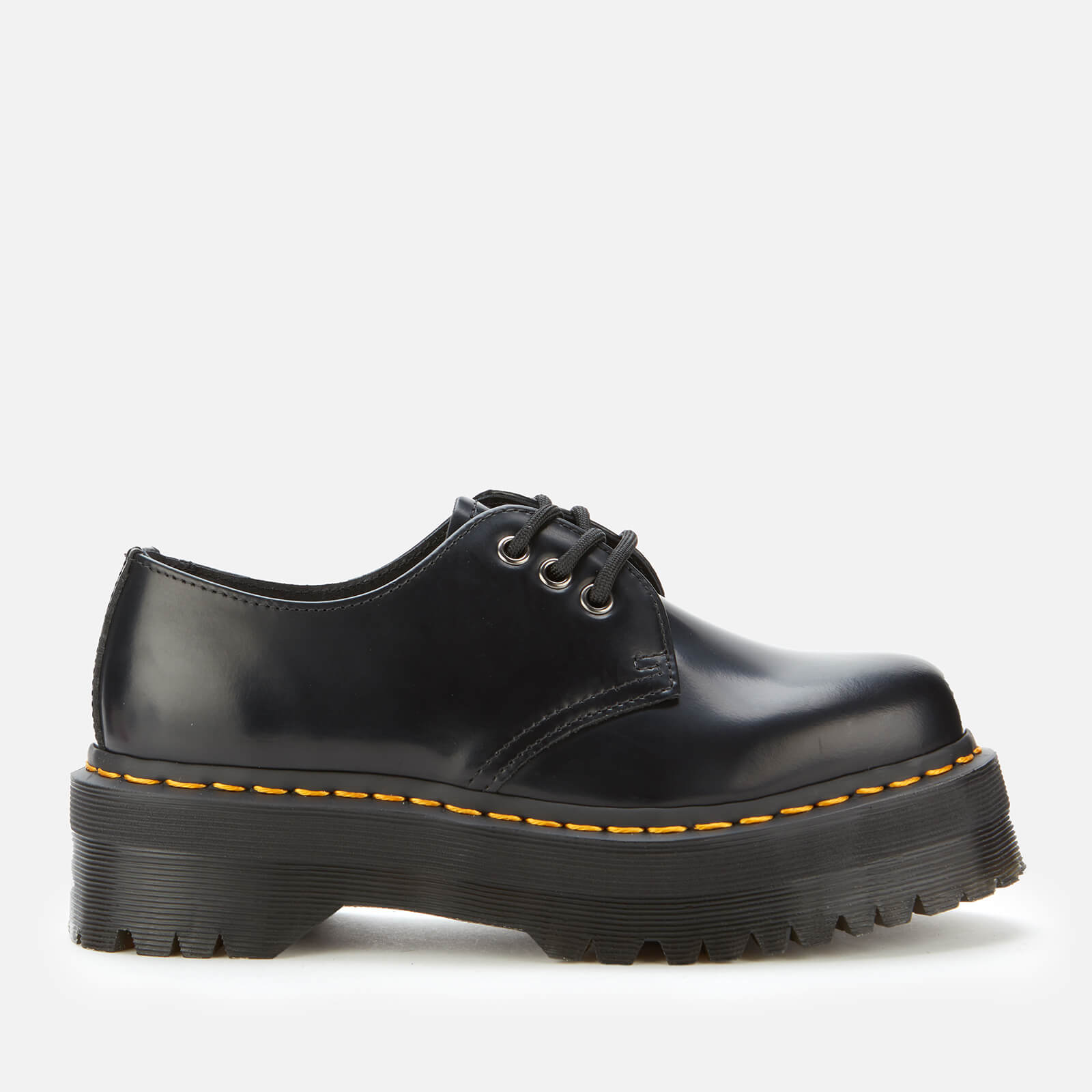 Dr. Martens 1461 Quad Leather 3-Eye Shoes - Black - Uk 8