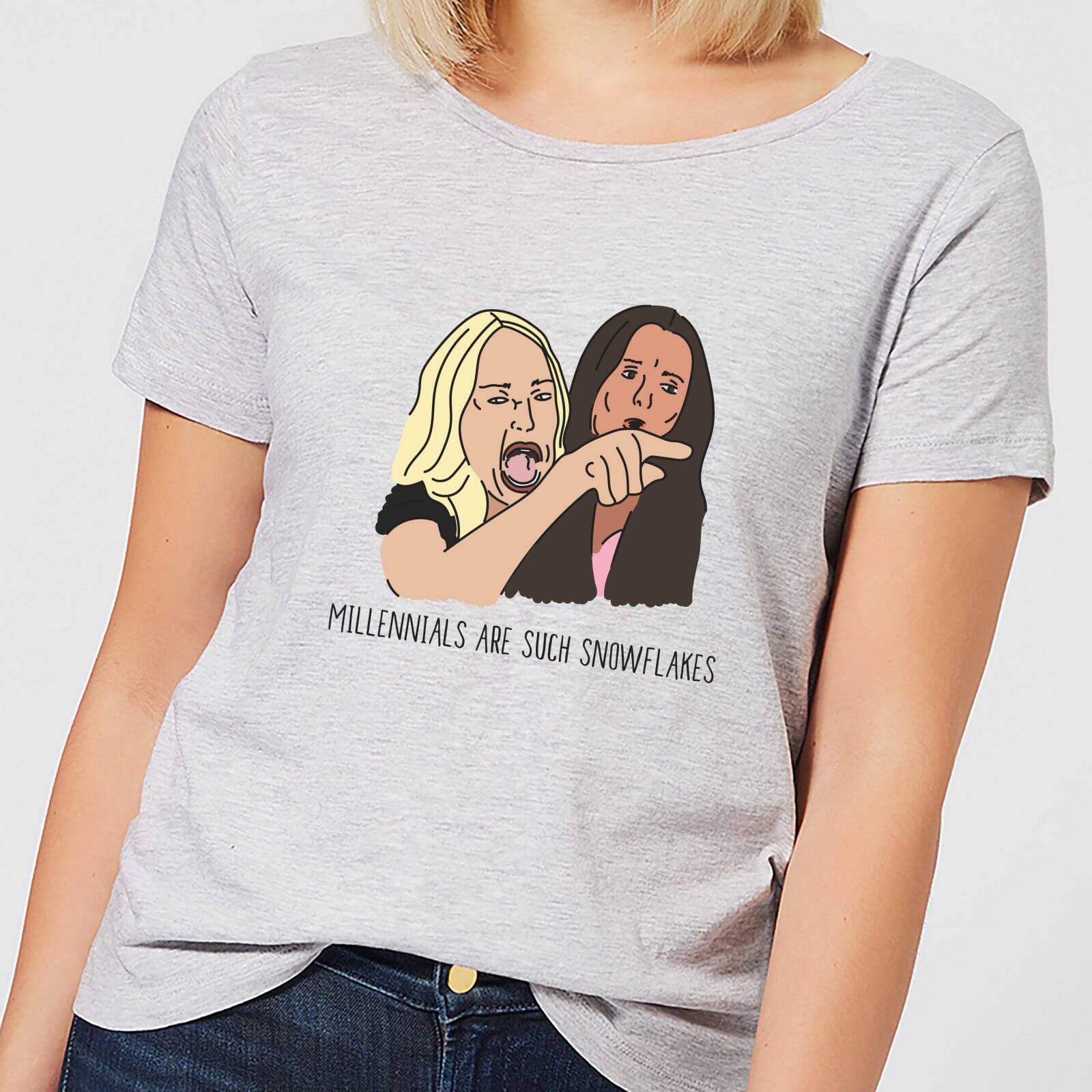 Millennials Are Such Snowflakes Women's T-Shirt - Grey - S - Grey