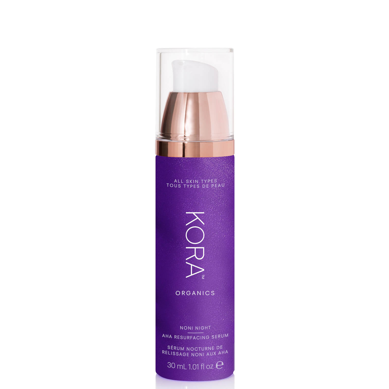 Kora Organics Noni Night AHA Resurfacing Serum 30ml