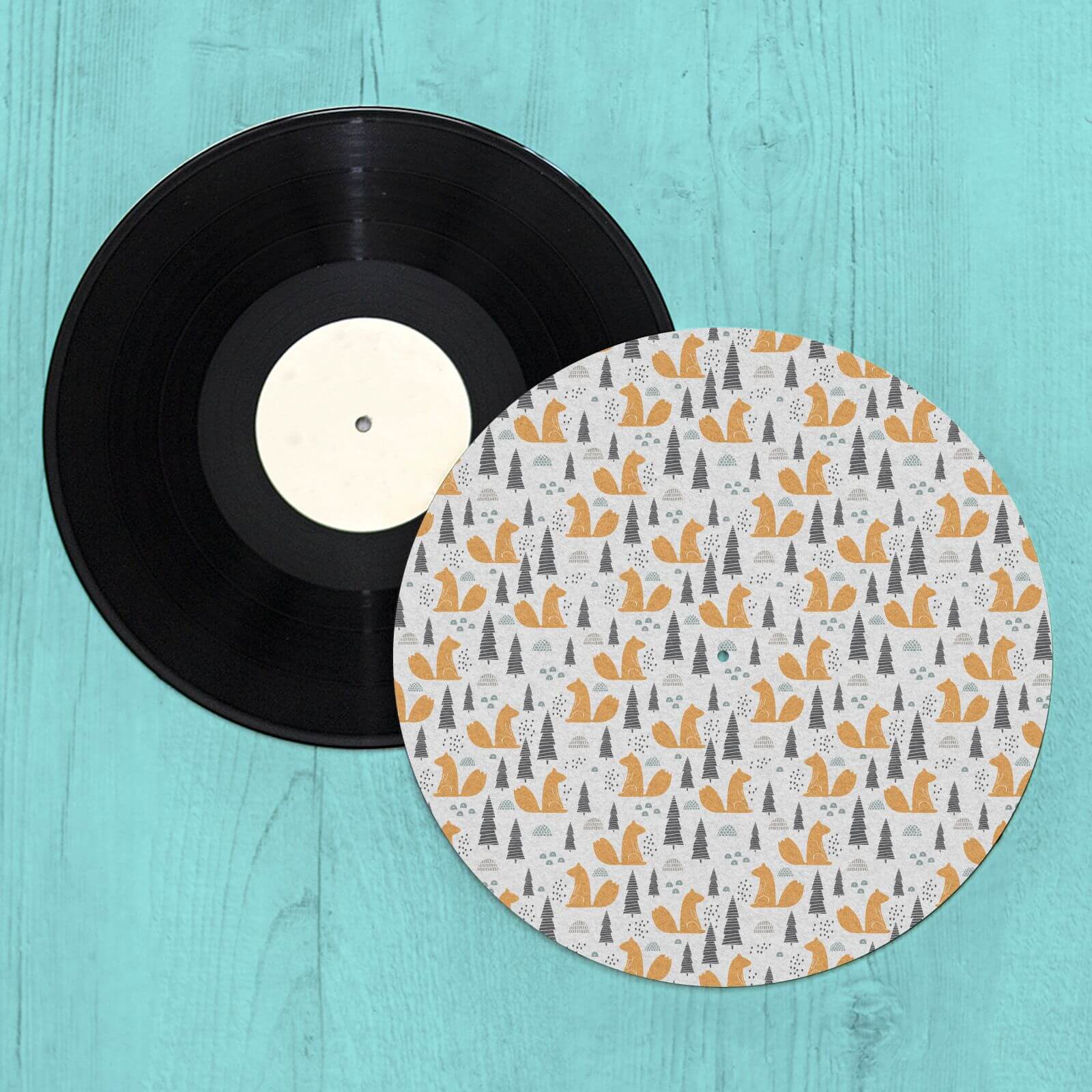 By IWOOT Squirrel Turntable Slip Mat | 
