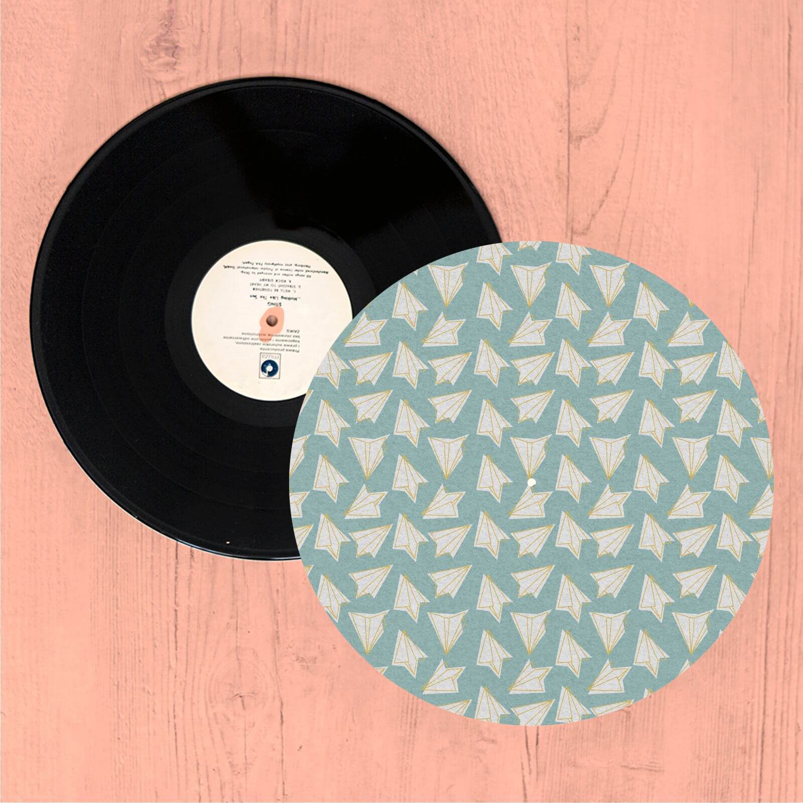 Paper Planes Turntable Slip Mat