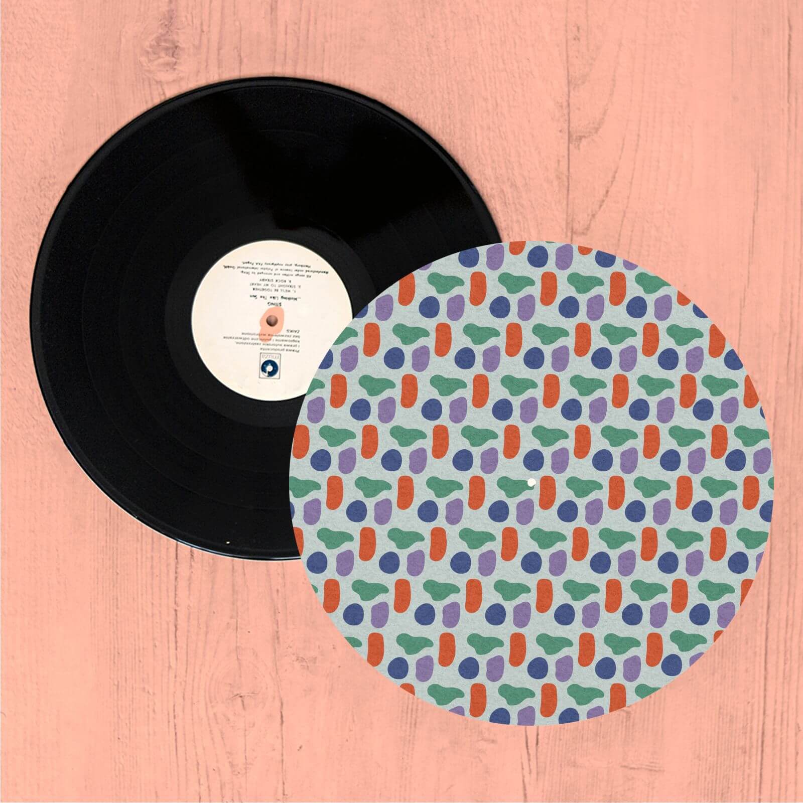 Random Shapes Turntable Slip Mat