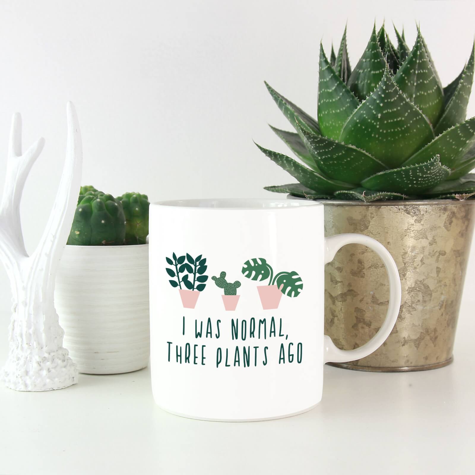 I Was Normal Three Plants Ago Mug