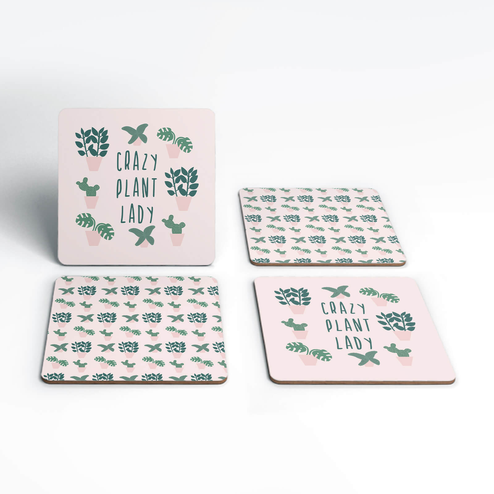 Crazy Plant Lady Coaster Set