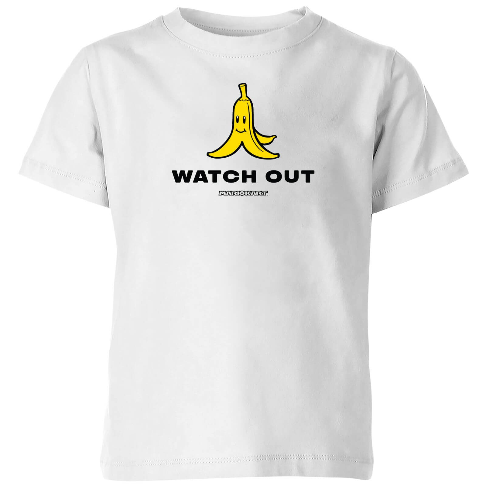 Watch Out Kids' T-Shirt - White - 5-6 Years - White
