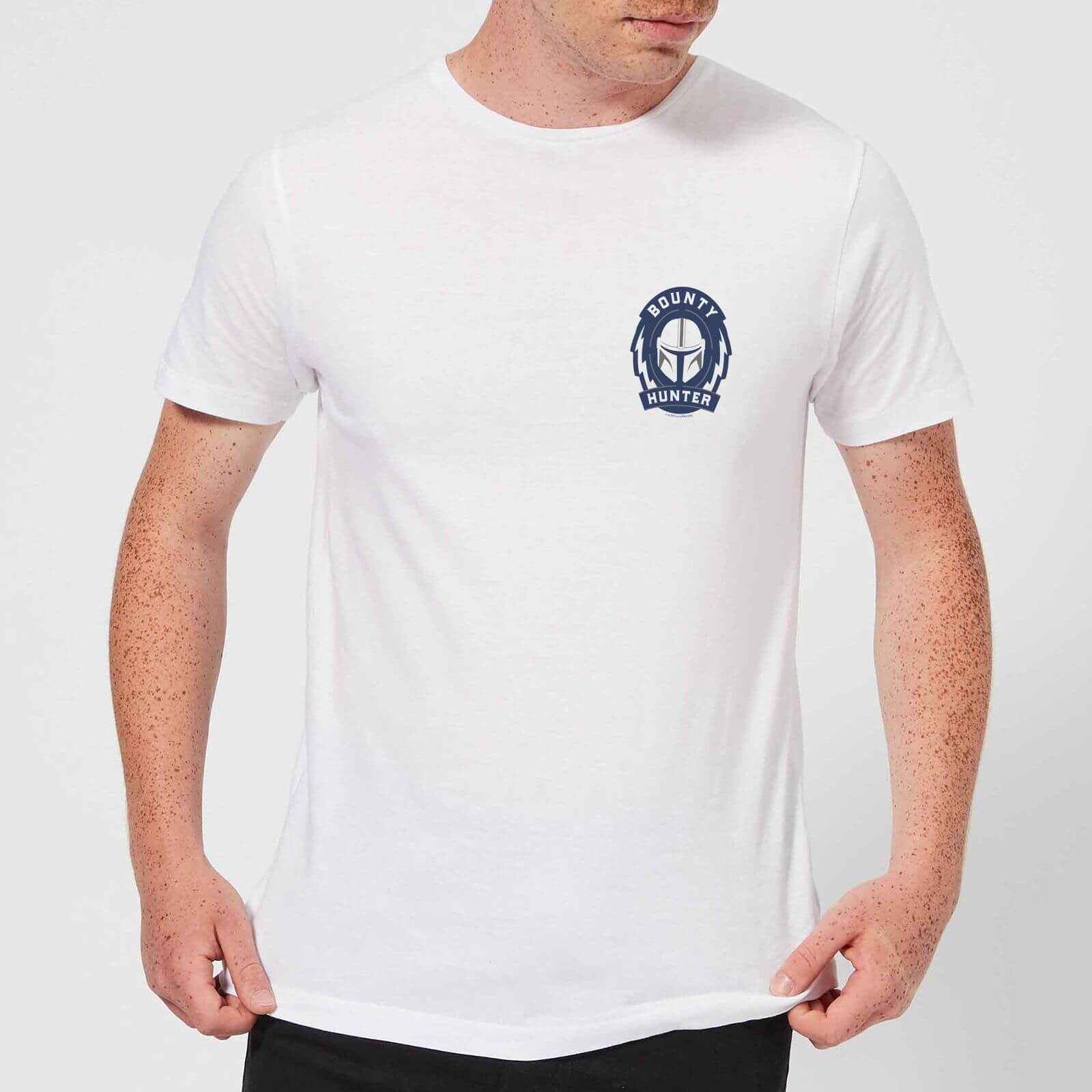 The Mandalorian Bounty Hunter Men's T-Shirt - White - XS
