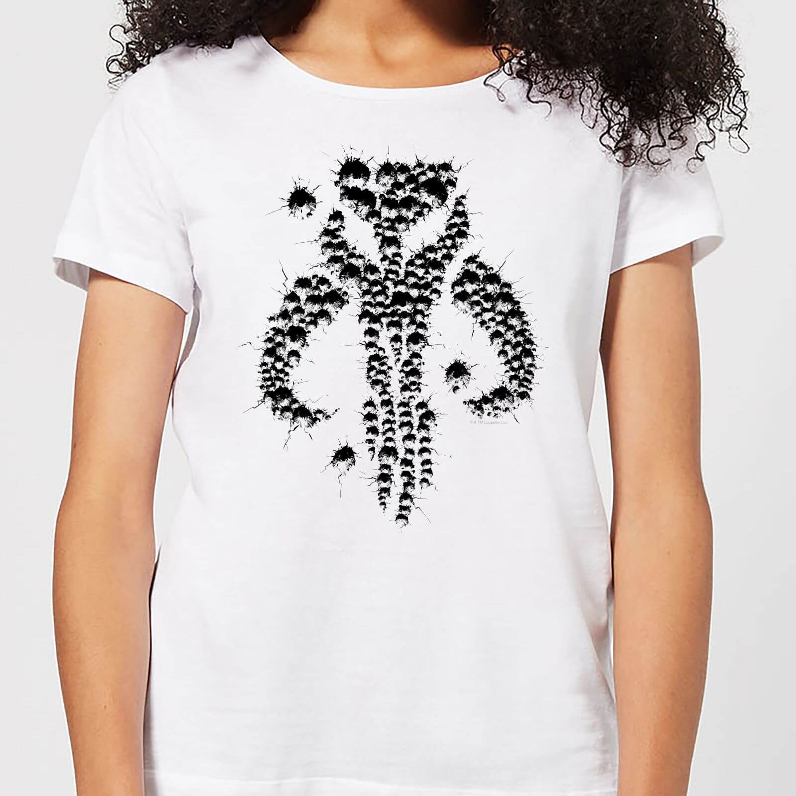 

T-Shirt The Mandalorian Blaster Skull - Bianco - Donna - S