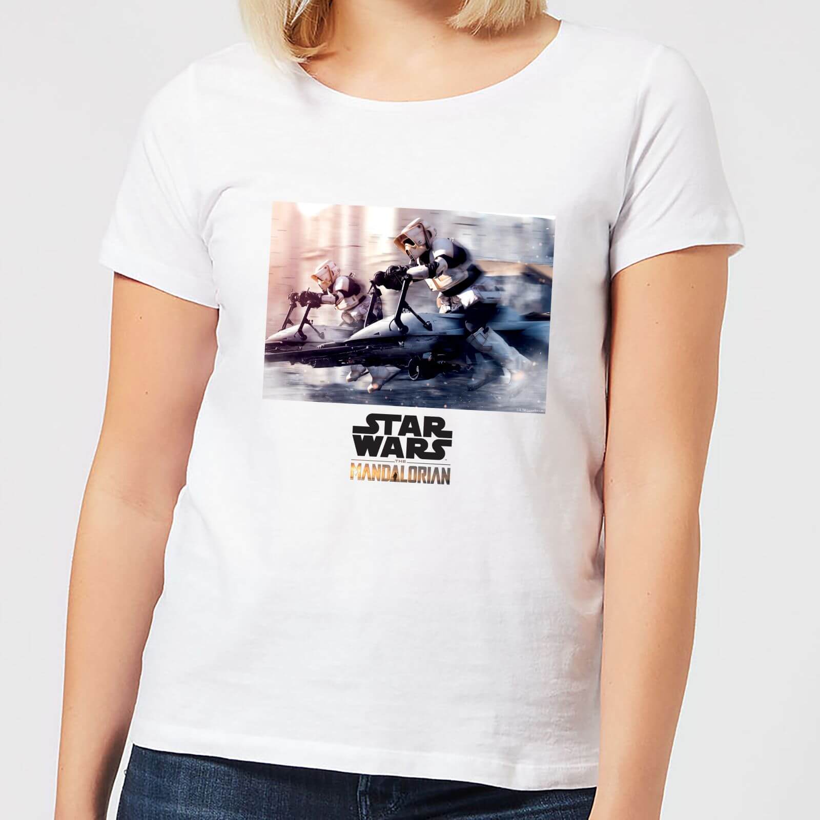 

T-Shirt The Mandalorian Scout Trooper - Bianco - Donna - M - Bianco