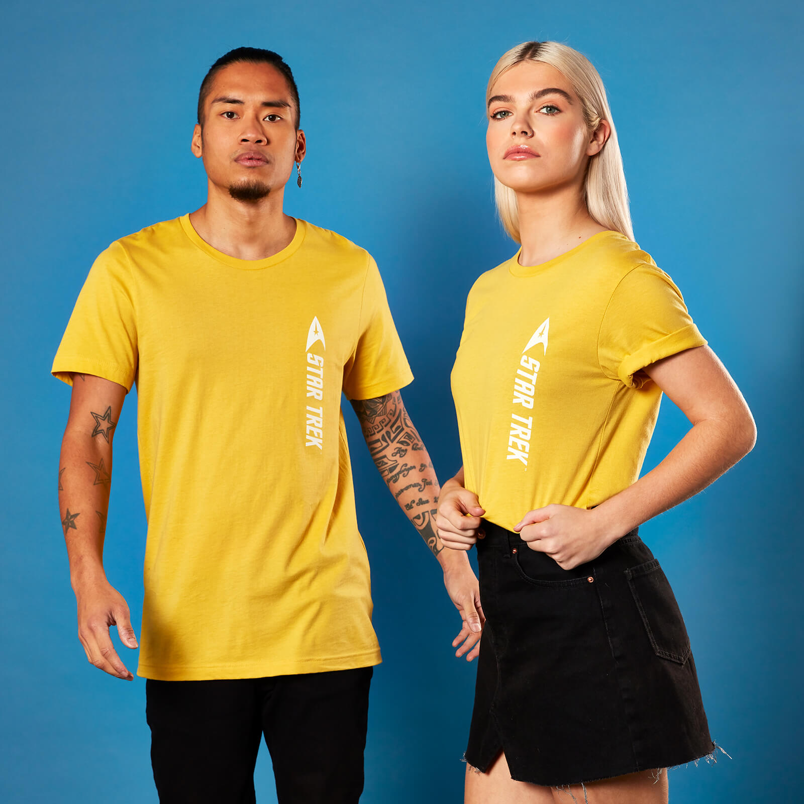 

T-Shirt Commander Star Trek - Giallo - XL - Giallo