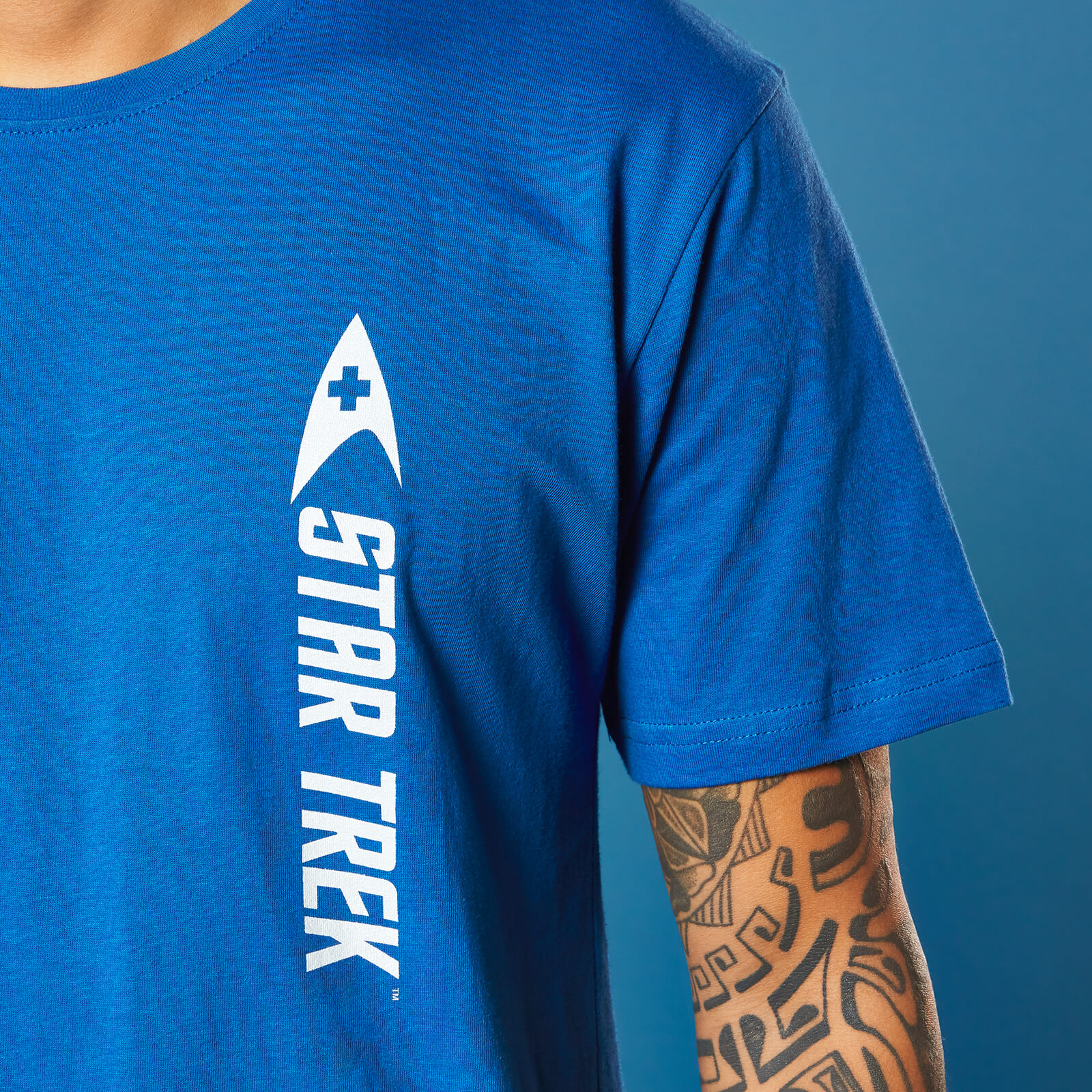 Medic Star Trek T-Shirt - Royal Blue - M - royal blue