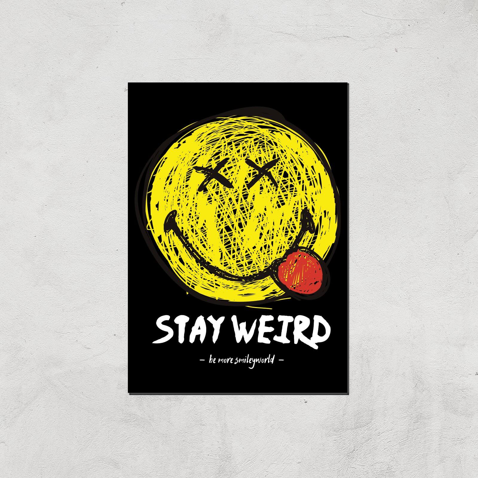 Stay Weird Giclée Art Print - A4 - Print Only