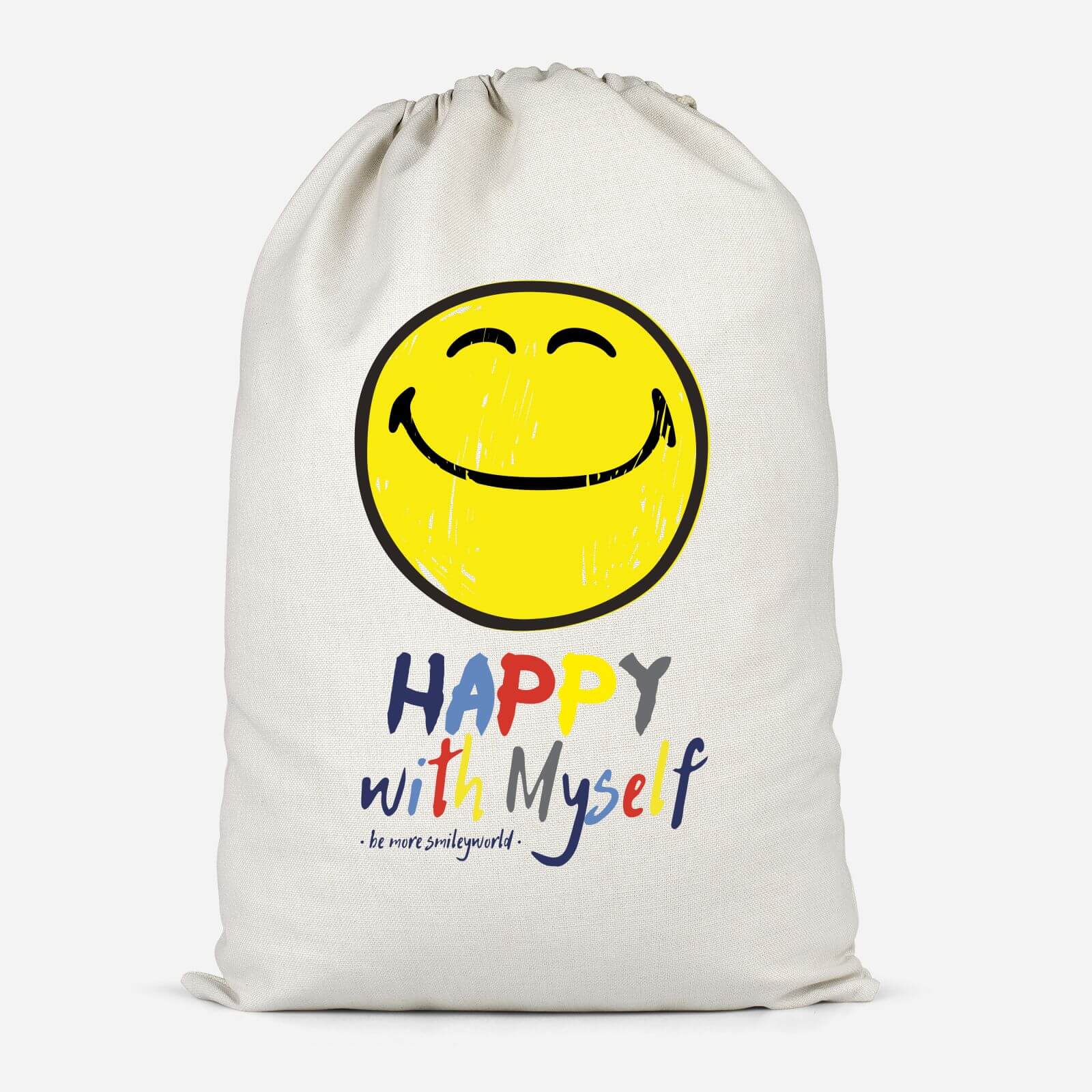 Happy With Myself Storage Bag Cotton Storage Bag - Small