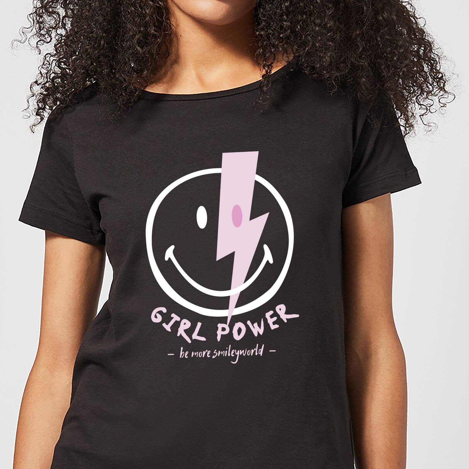 

Girl Power Smiley Women's T-Shirt - Black - 3XL - Noir