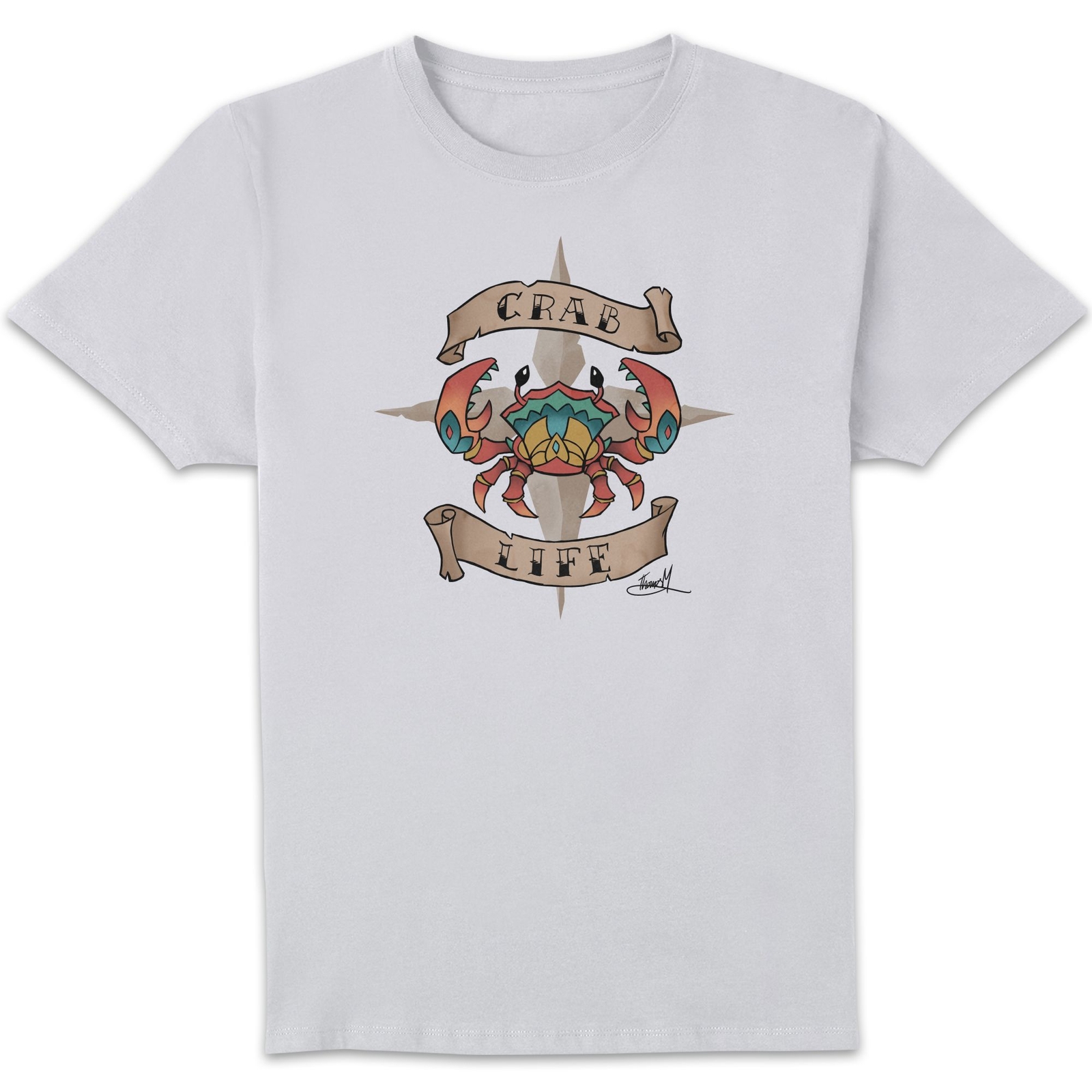 Sea Of Thieves Crab Life Unisex T-Shirt - White - XL