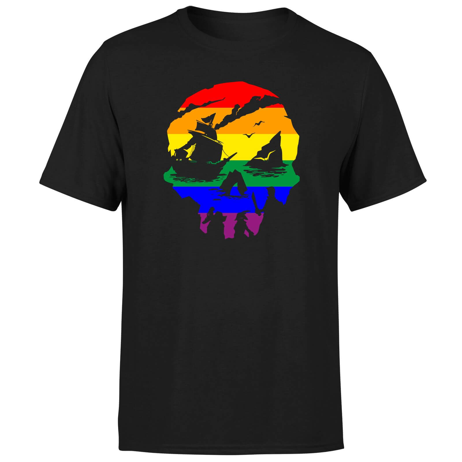 

Sea of Thieves Reapers Mark Pride T-Shirt - Black - XL