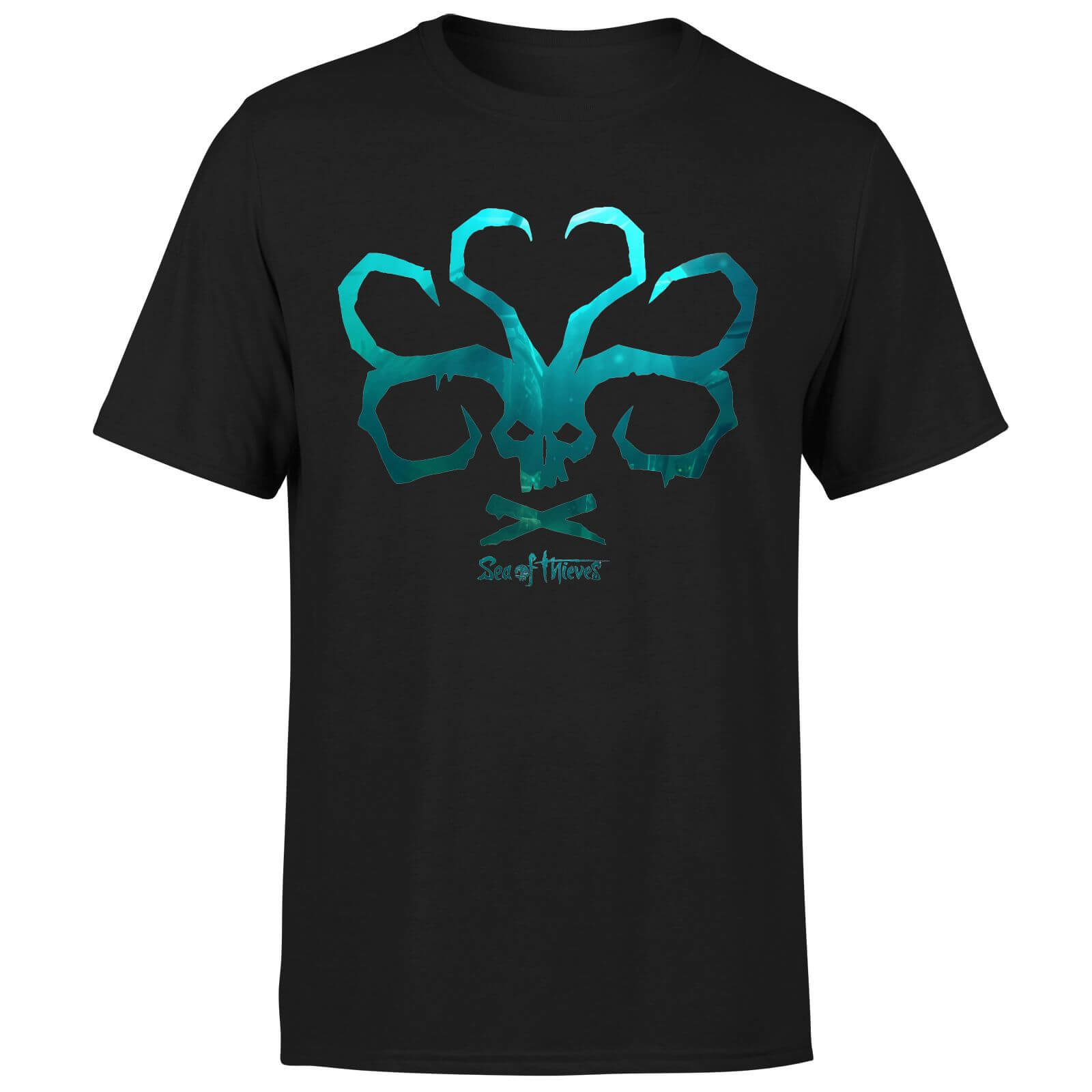 Sea of Thieves Sea Skull T-Shirt - Black - L