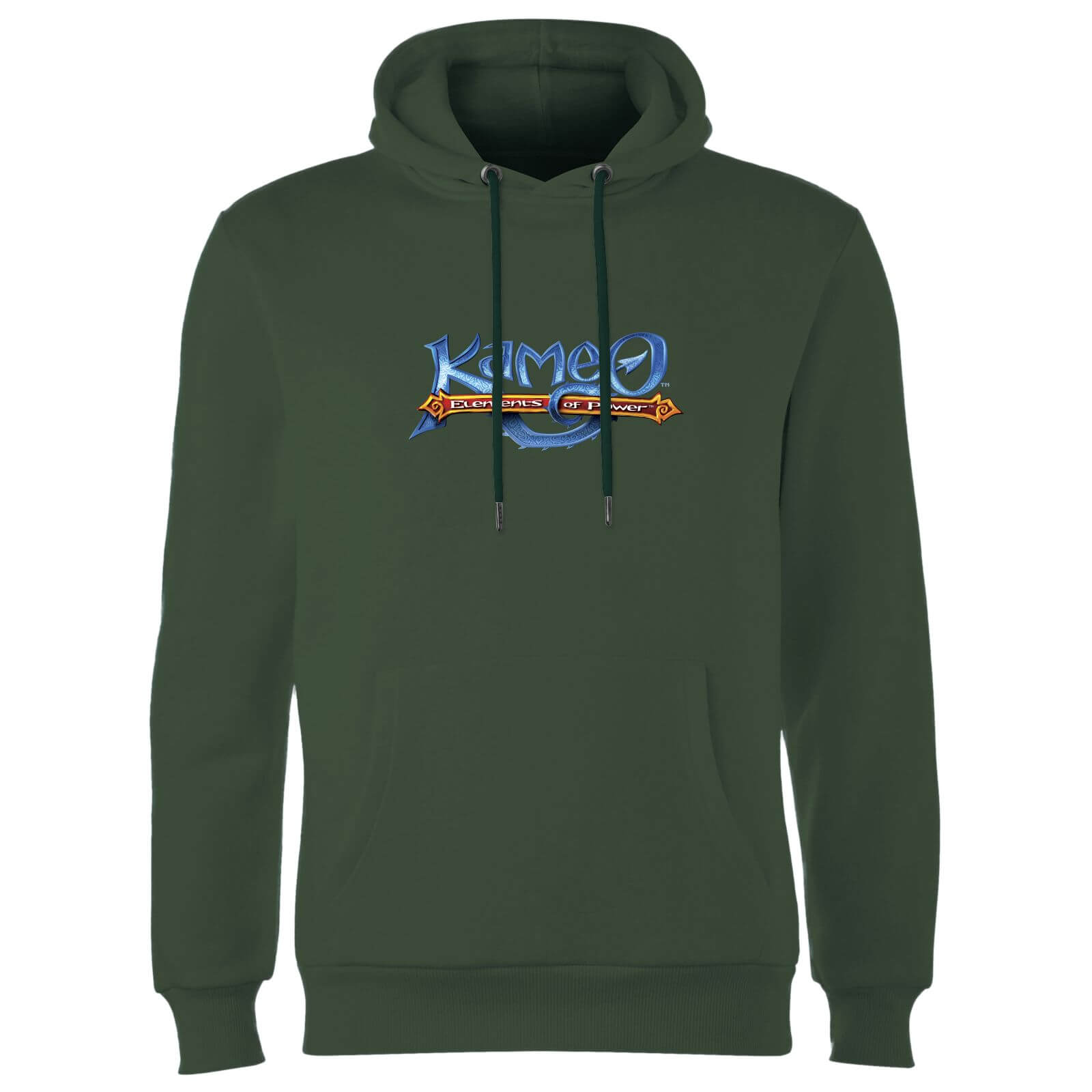 Kameo Logo Hoodie - Forest Green - L - Forest Green