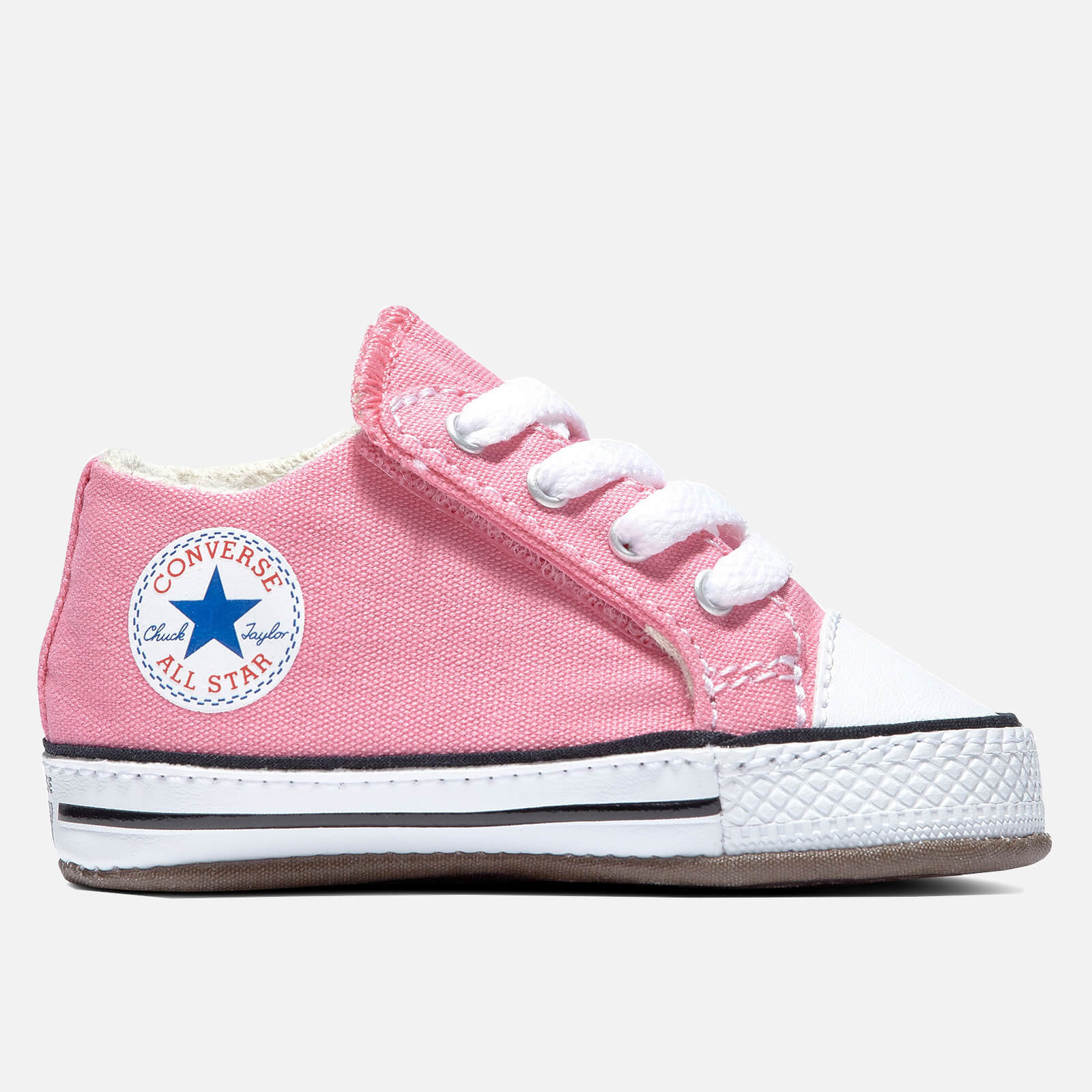 Converse Babies' Chuck Taylor All Star Cribster Soft Trainers - Pink - UK 1 Baby