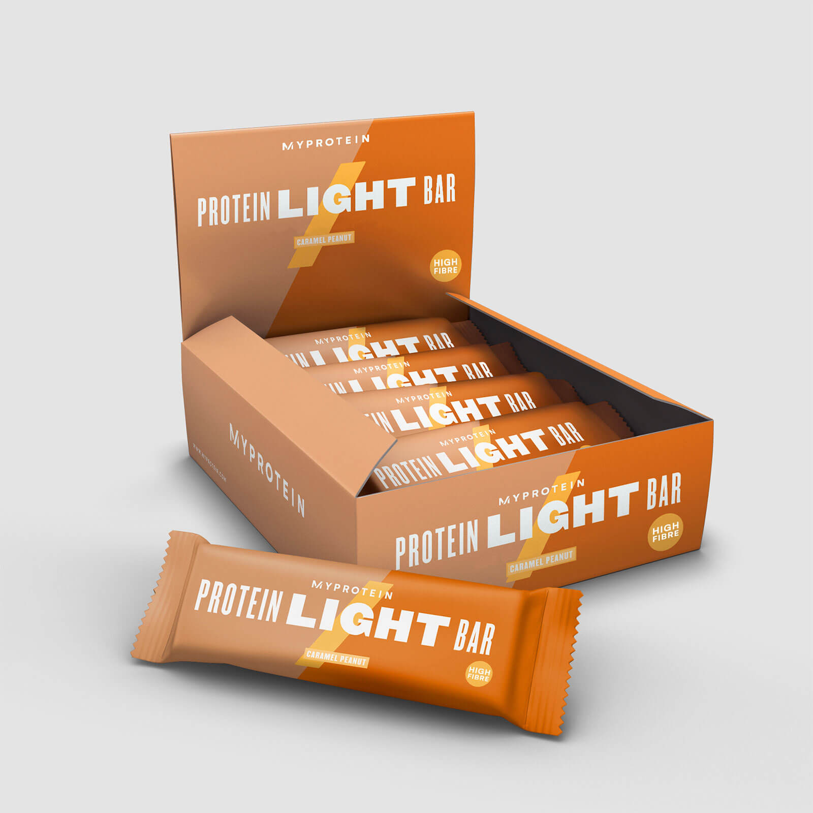 

Батончики MyLight - 12 x 65g - Карамель и арахис